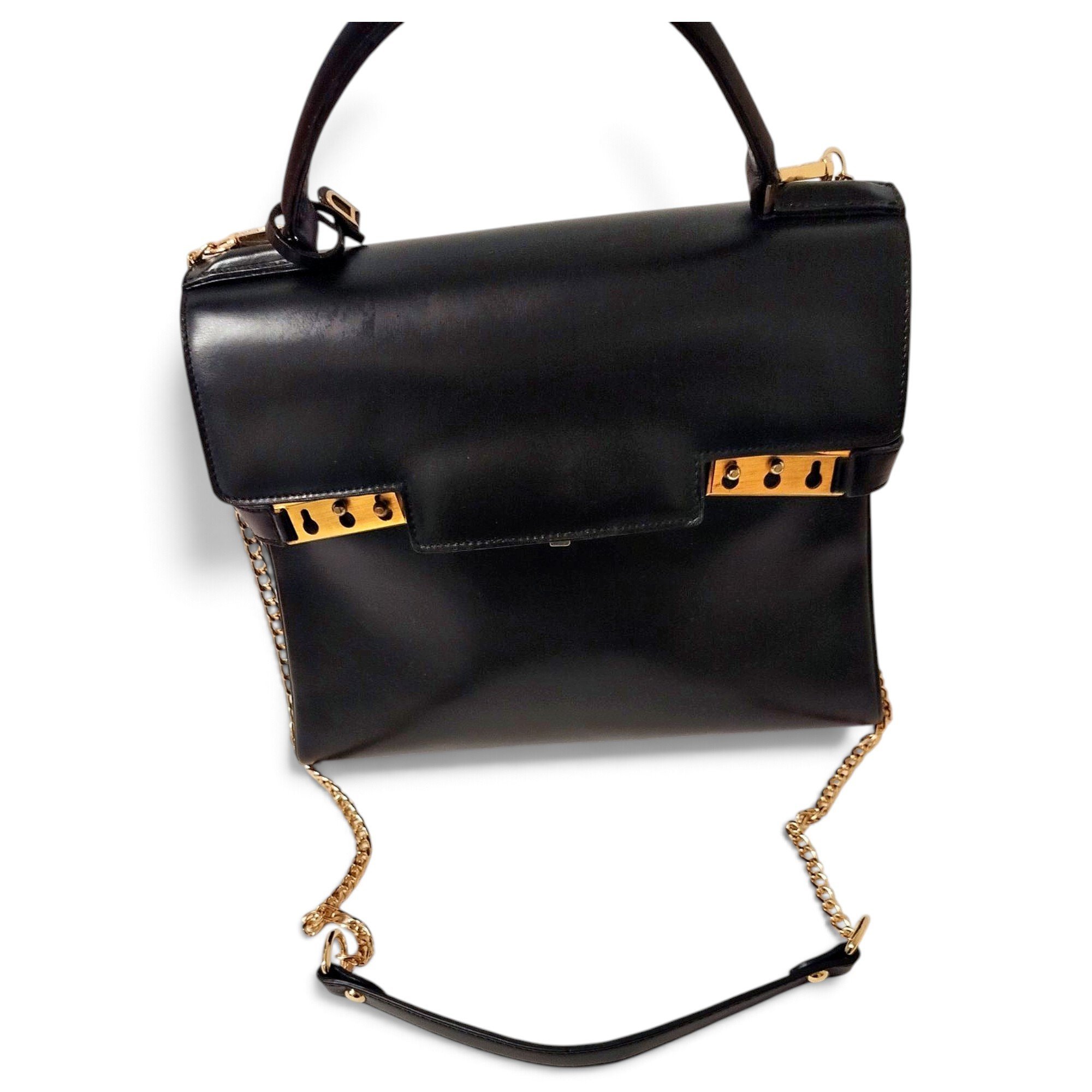 Tempête leather handbag