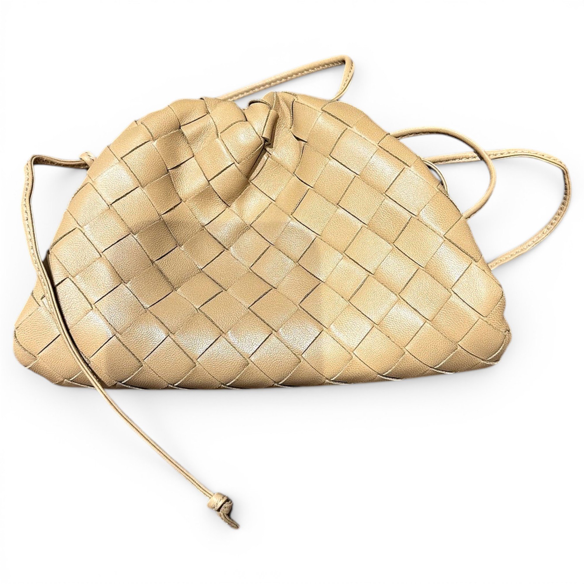 Pouch leather mini bag