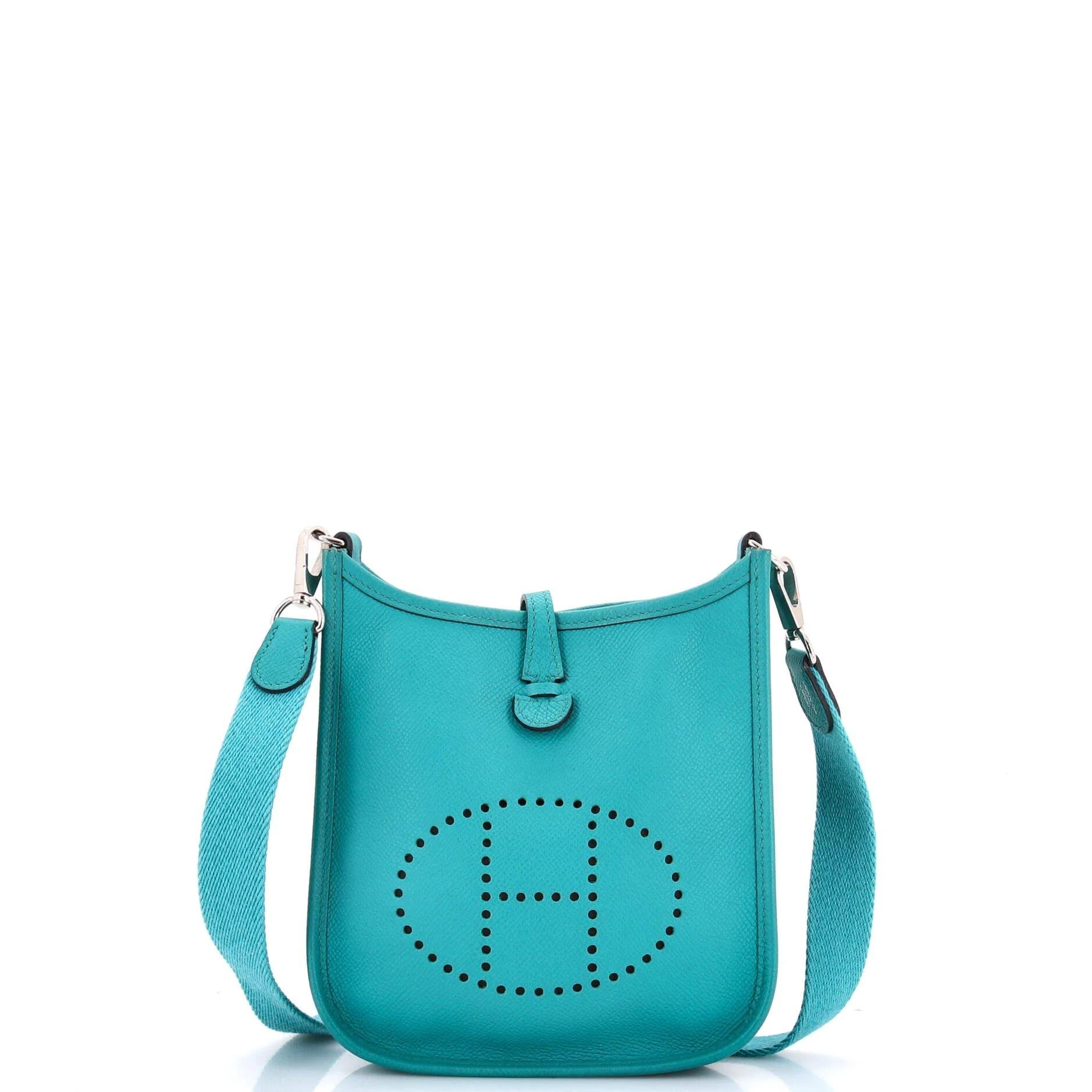 Mini Evelyne leather crossbody bag
