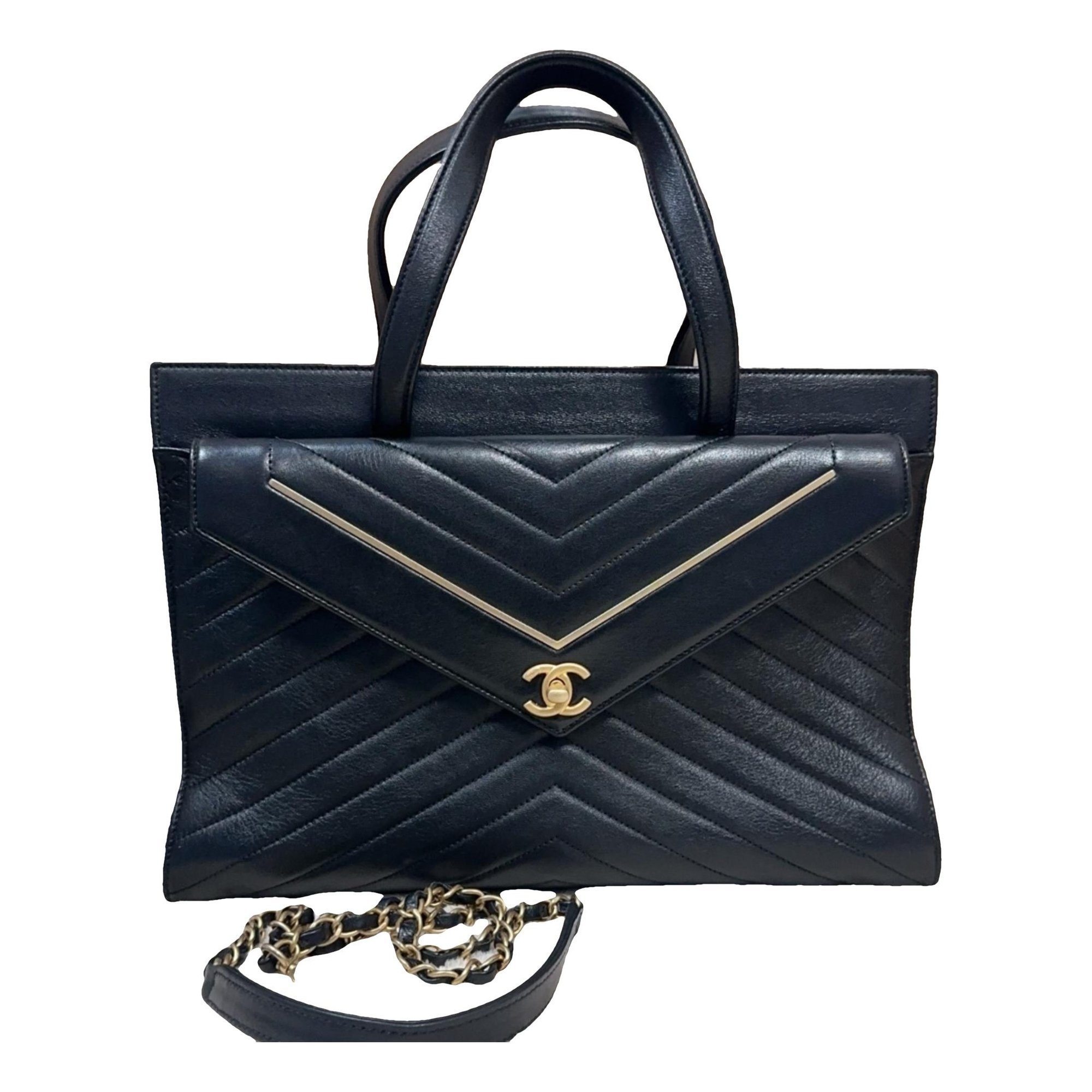 Leather handbag