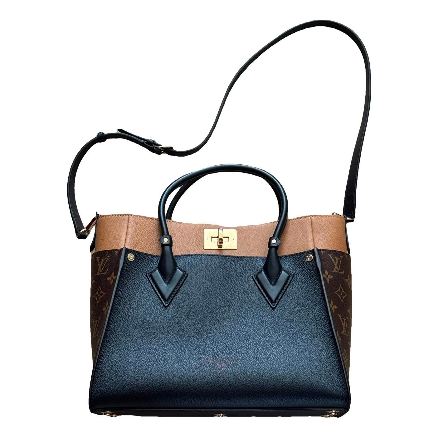 On My Side leather handbag