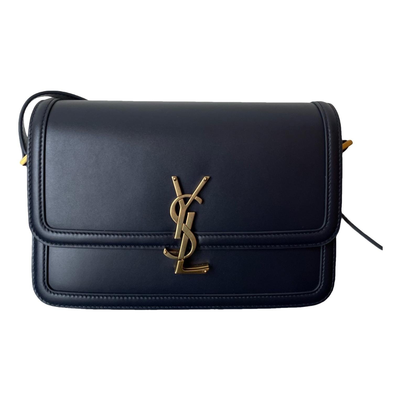 Solférino leather handbag