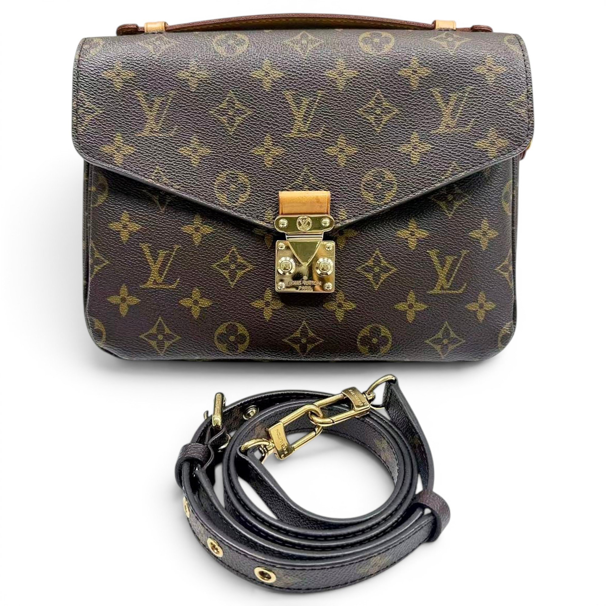 Metis leather crossbody bag
