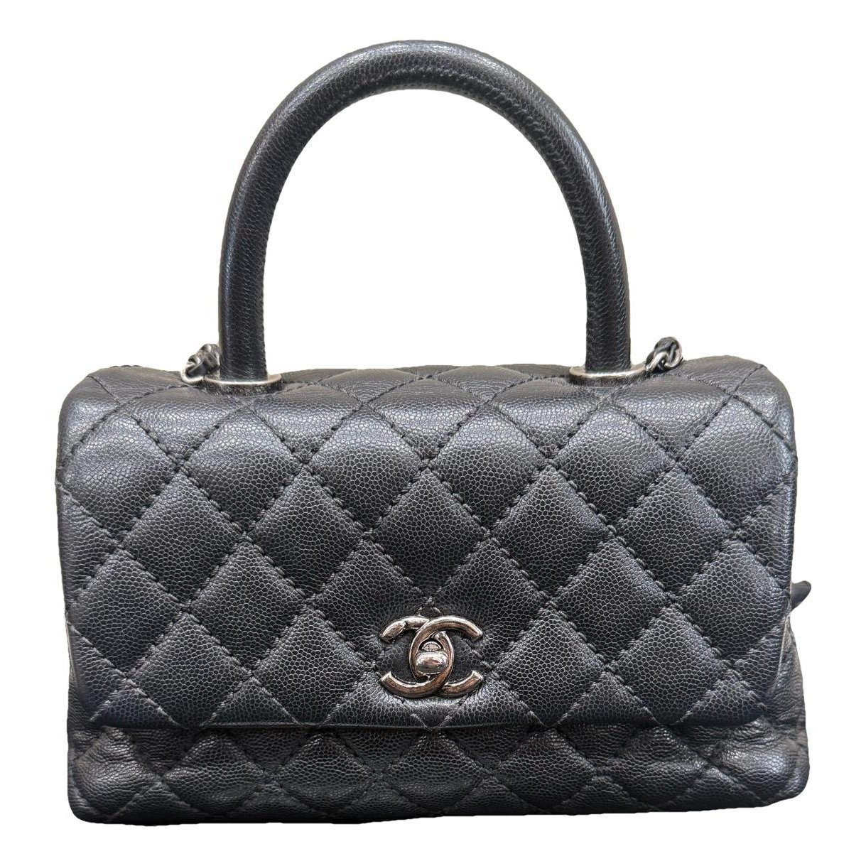 Coco Handle leather handbag