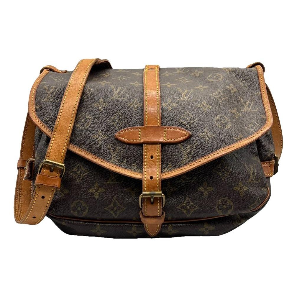 Saumur leather crossbody bag