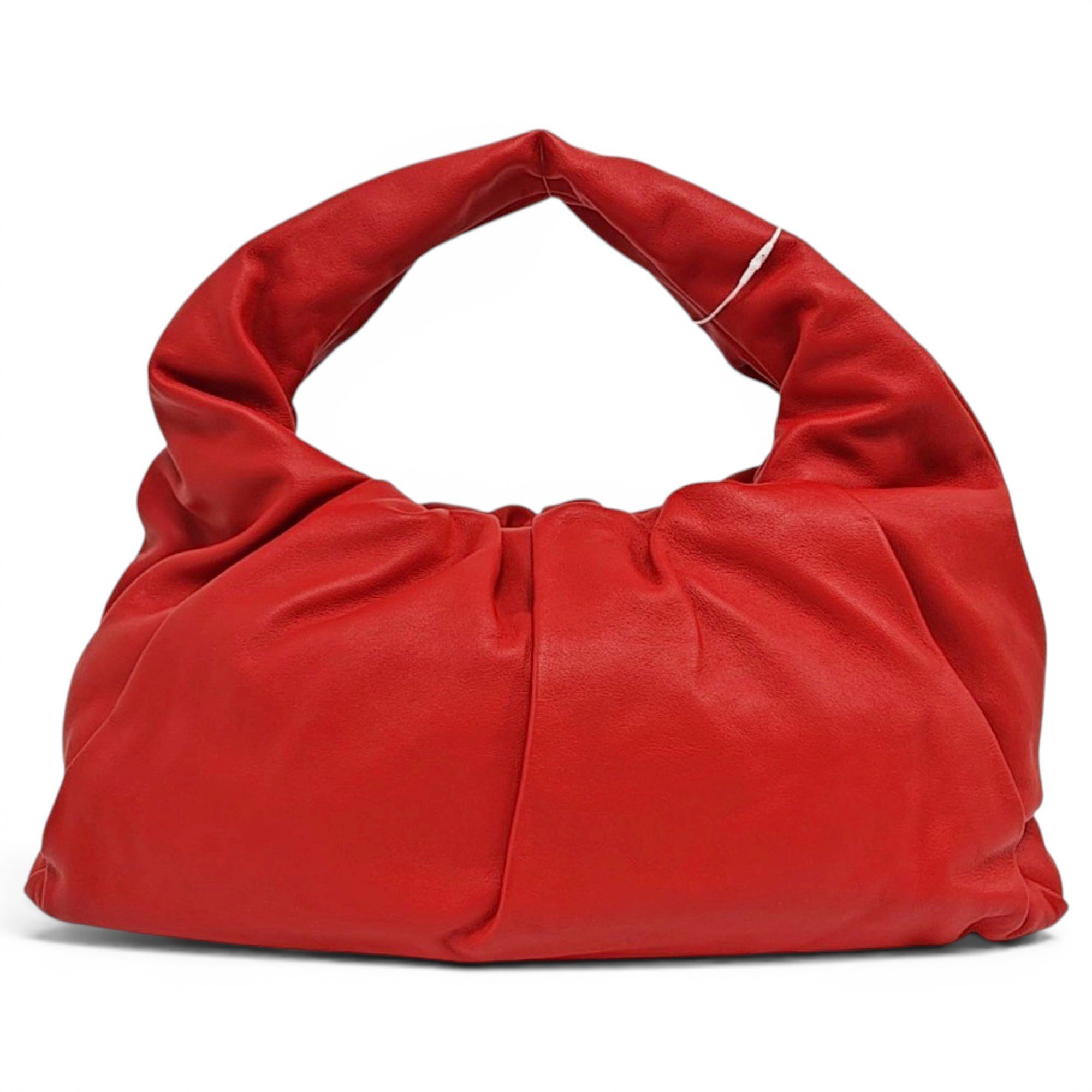 Pouch leather handbag