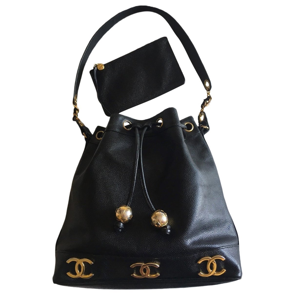 Gabrielle Bucket leather crossbody bag