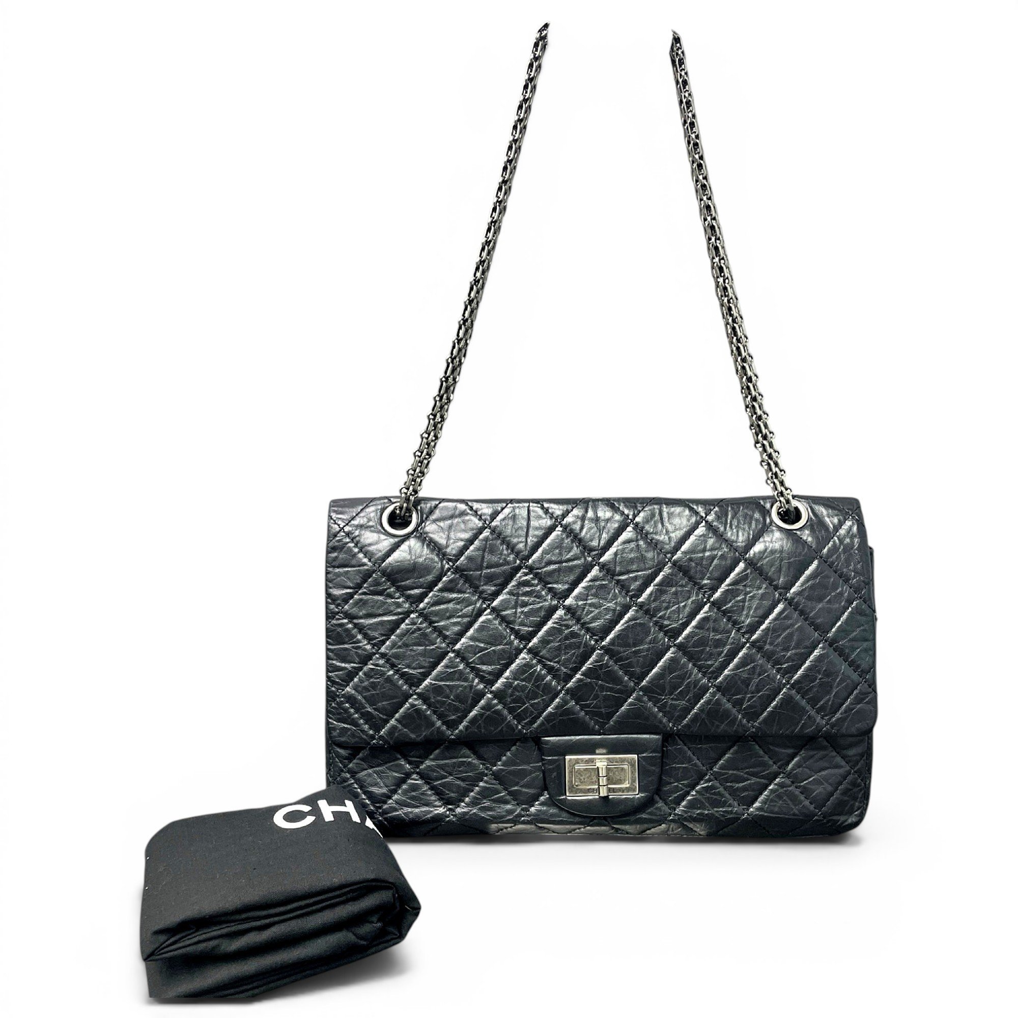 2.55 leather handbag