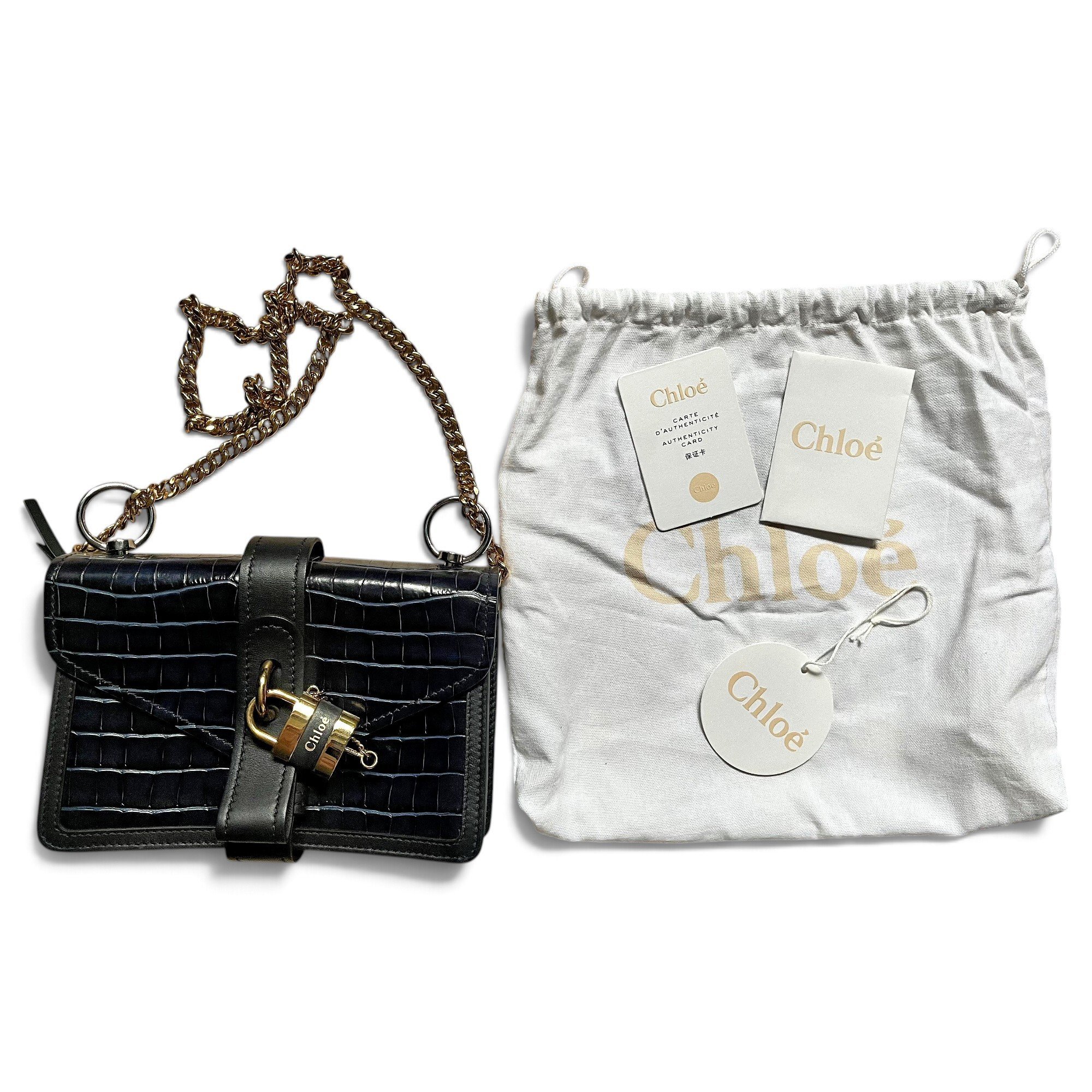 Chloe Aby leather handbag