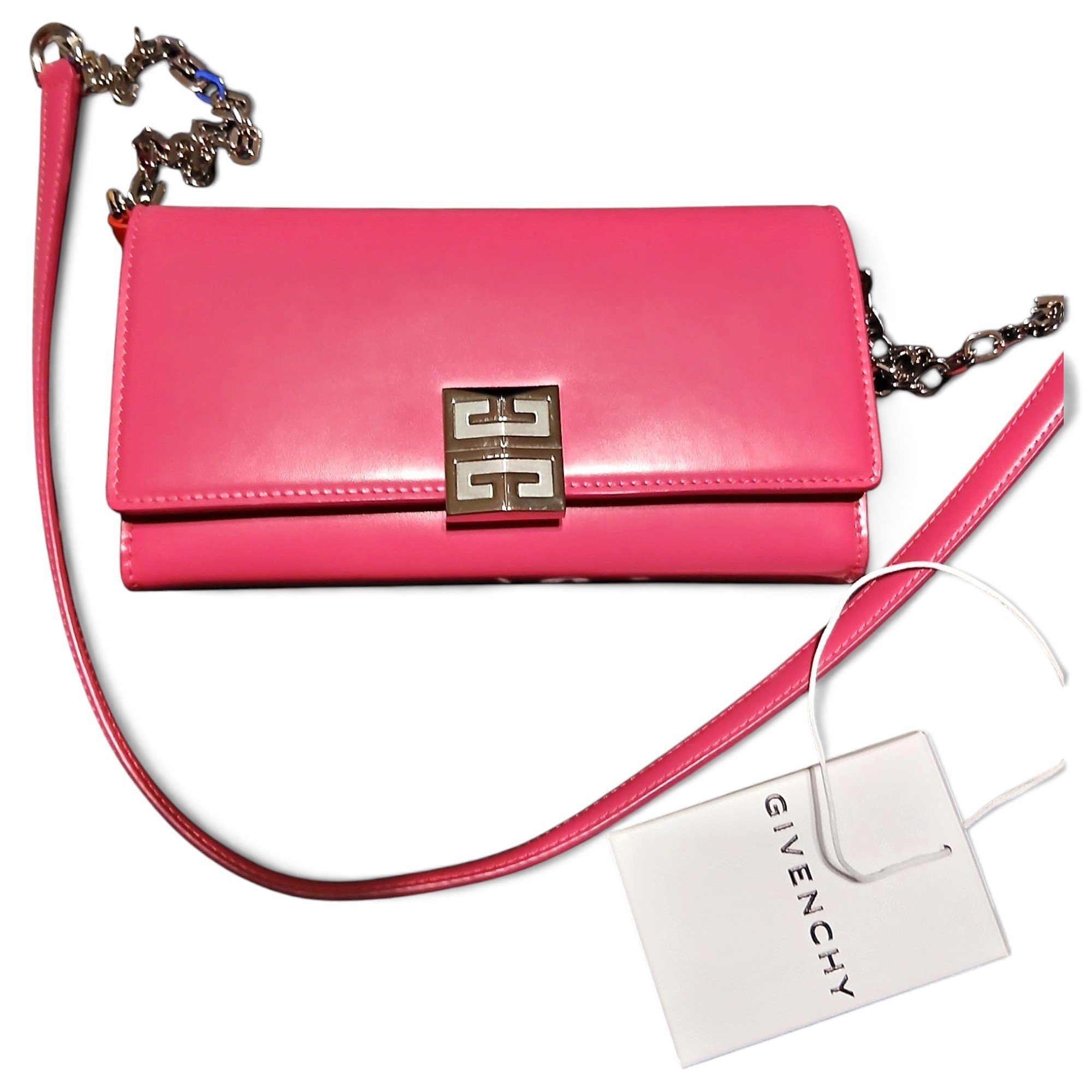 4G leather crossbody bag