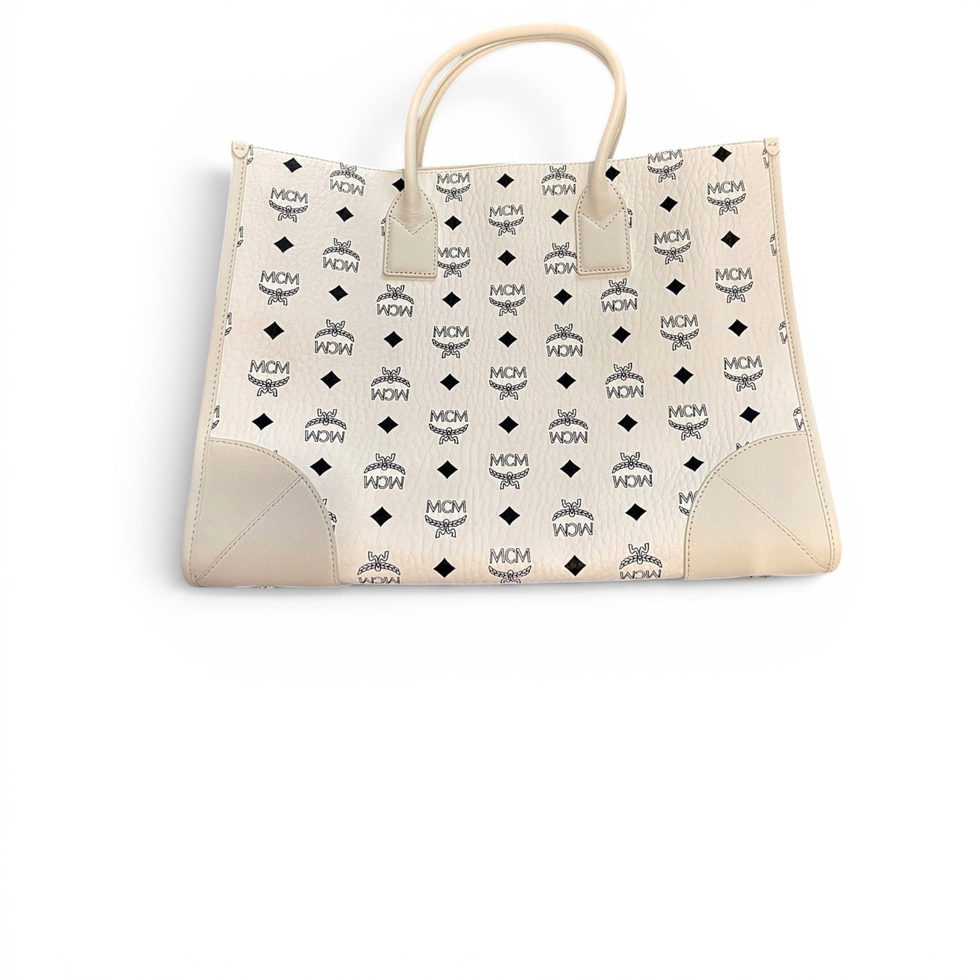 Leather tote