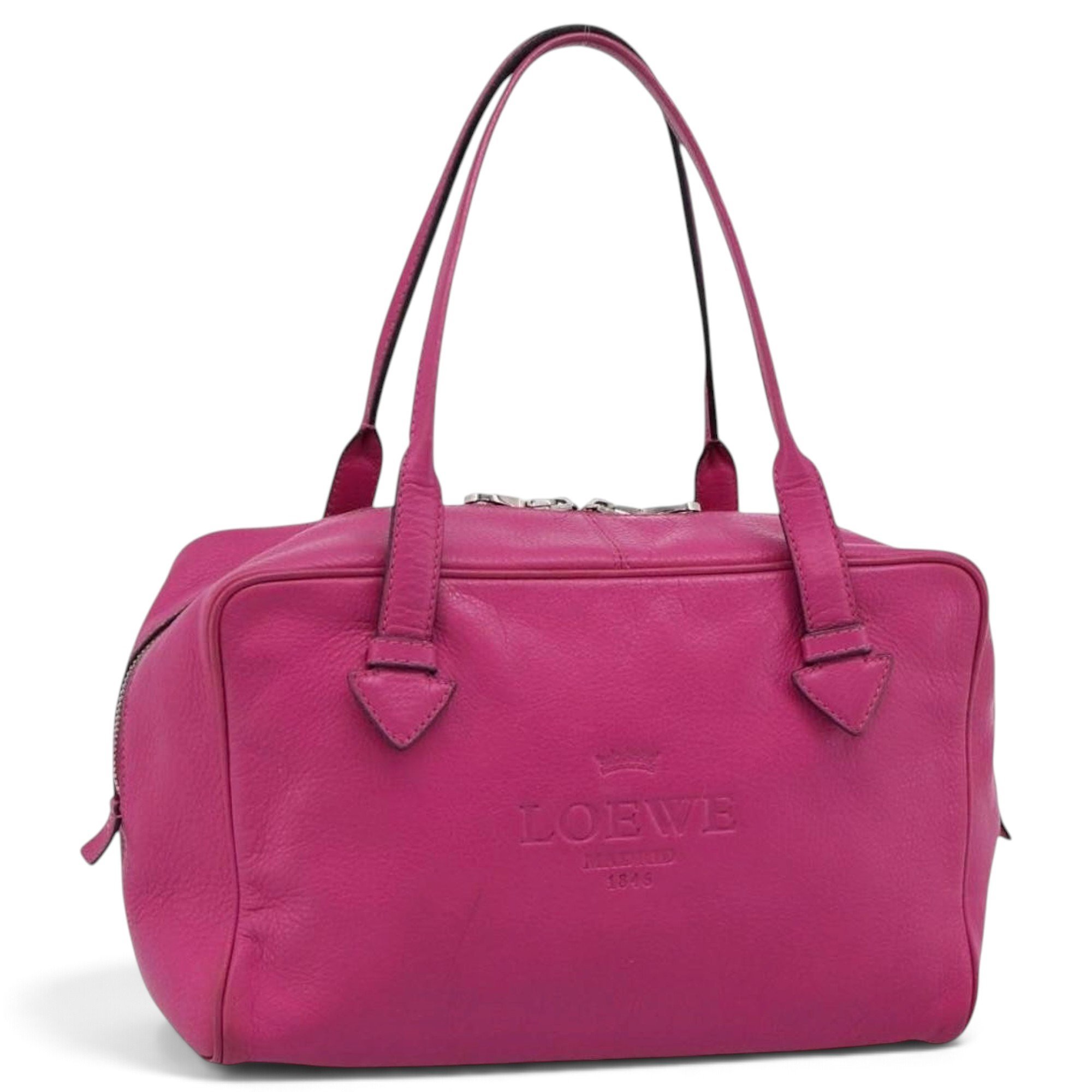 Leather handbag