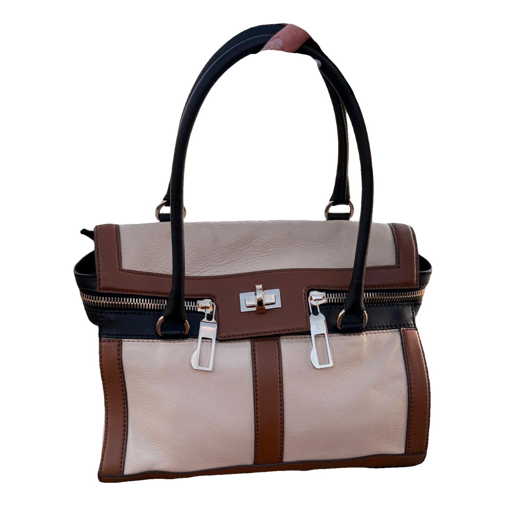 Leather handbag