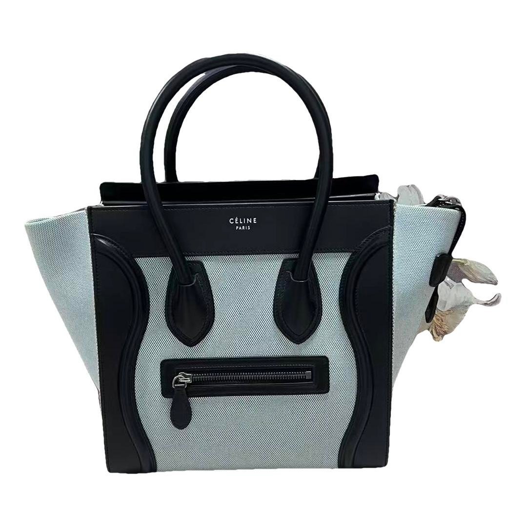 Luggage leather handbag