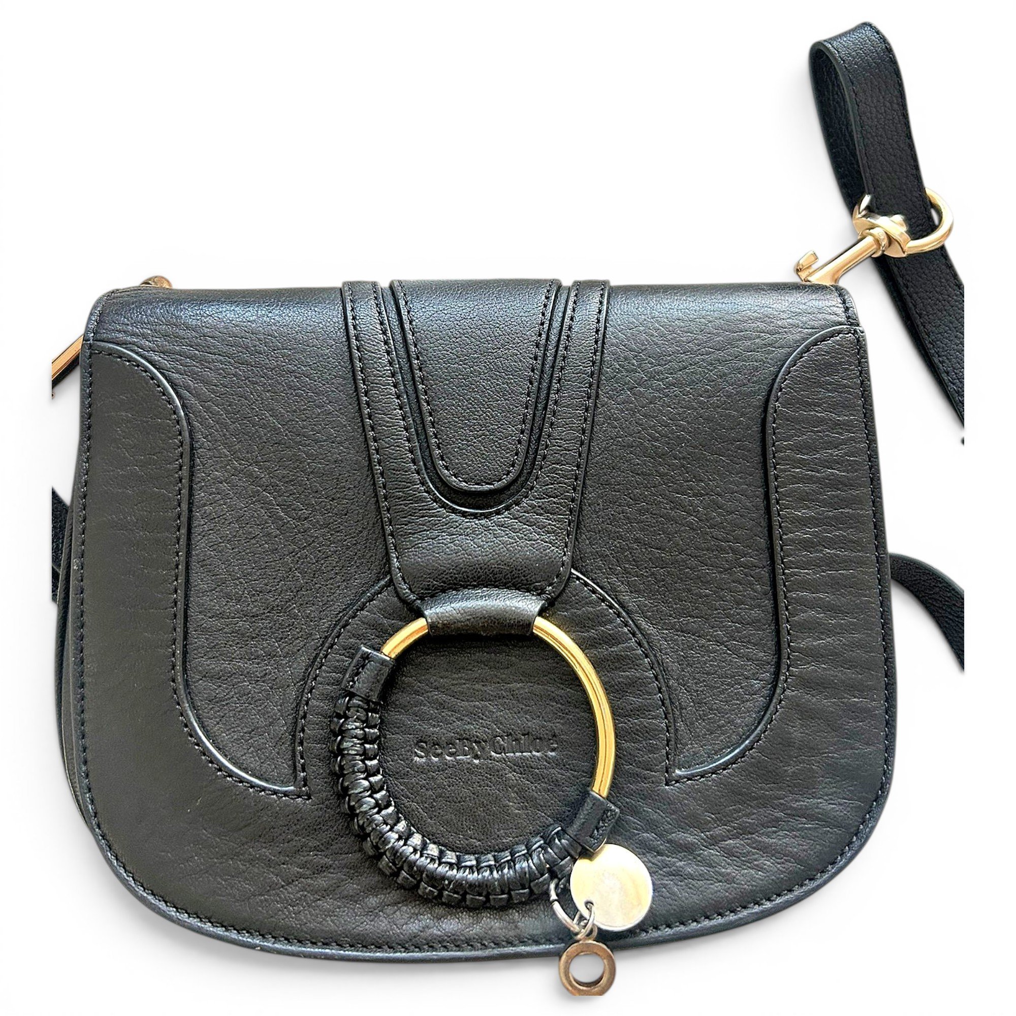 Leather crossbody bag