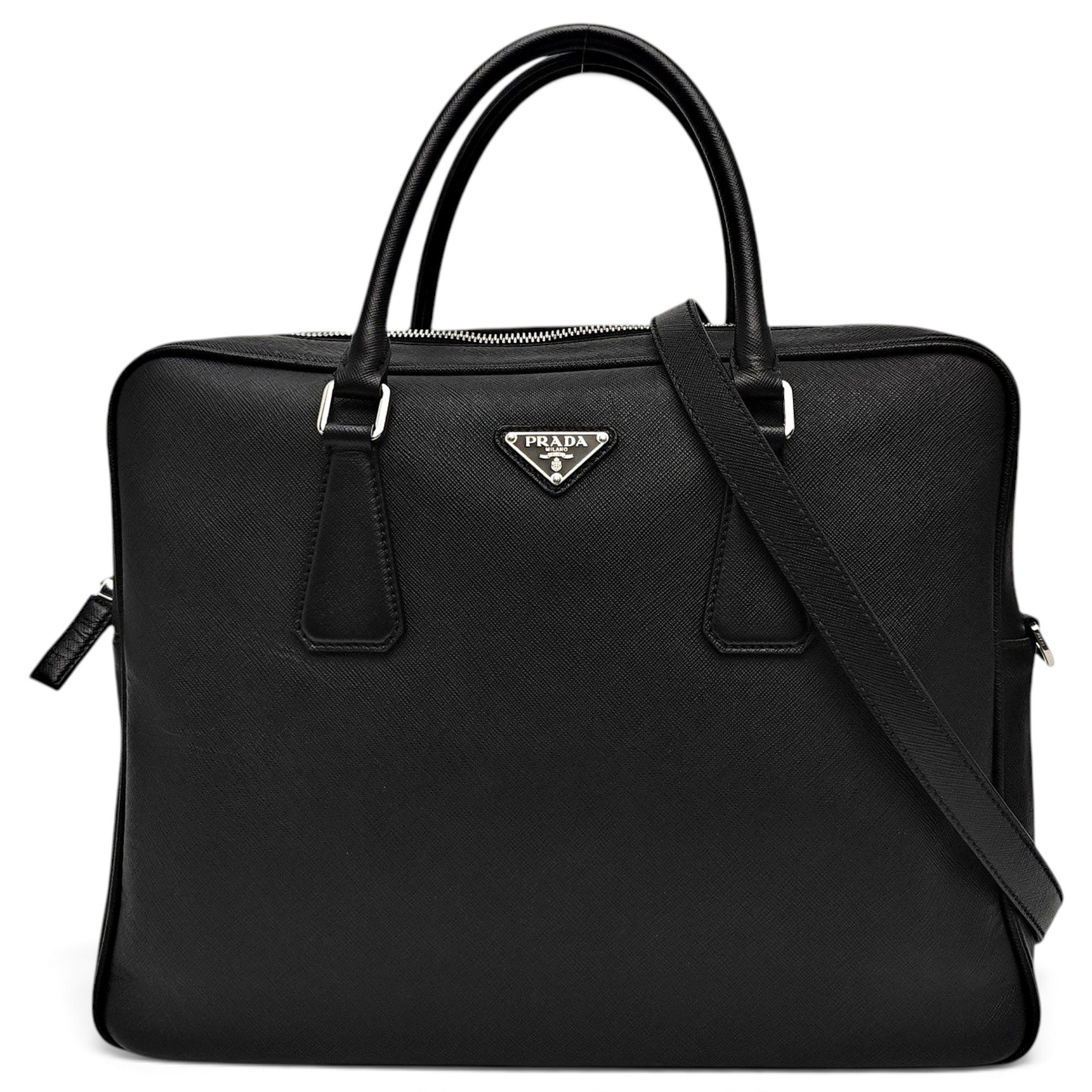 Leather handbag