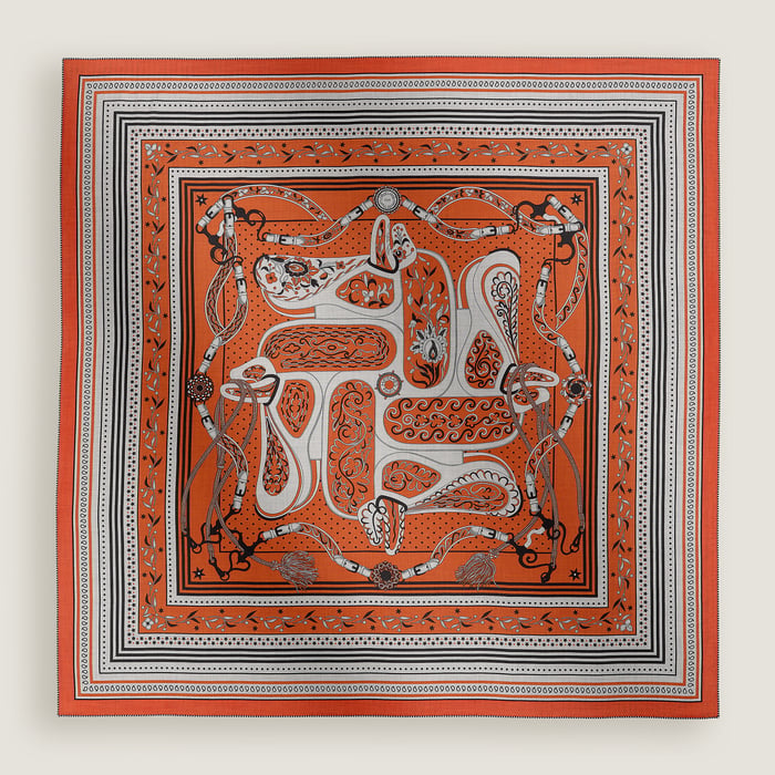 Festival Des Amazones Bandana Shawl 140