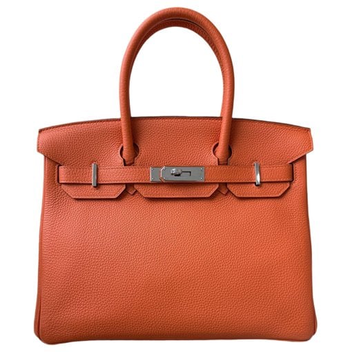Birkin 30 leather handbag
