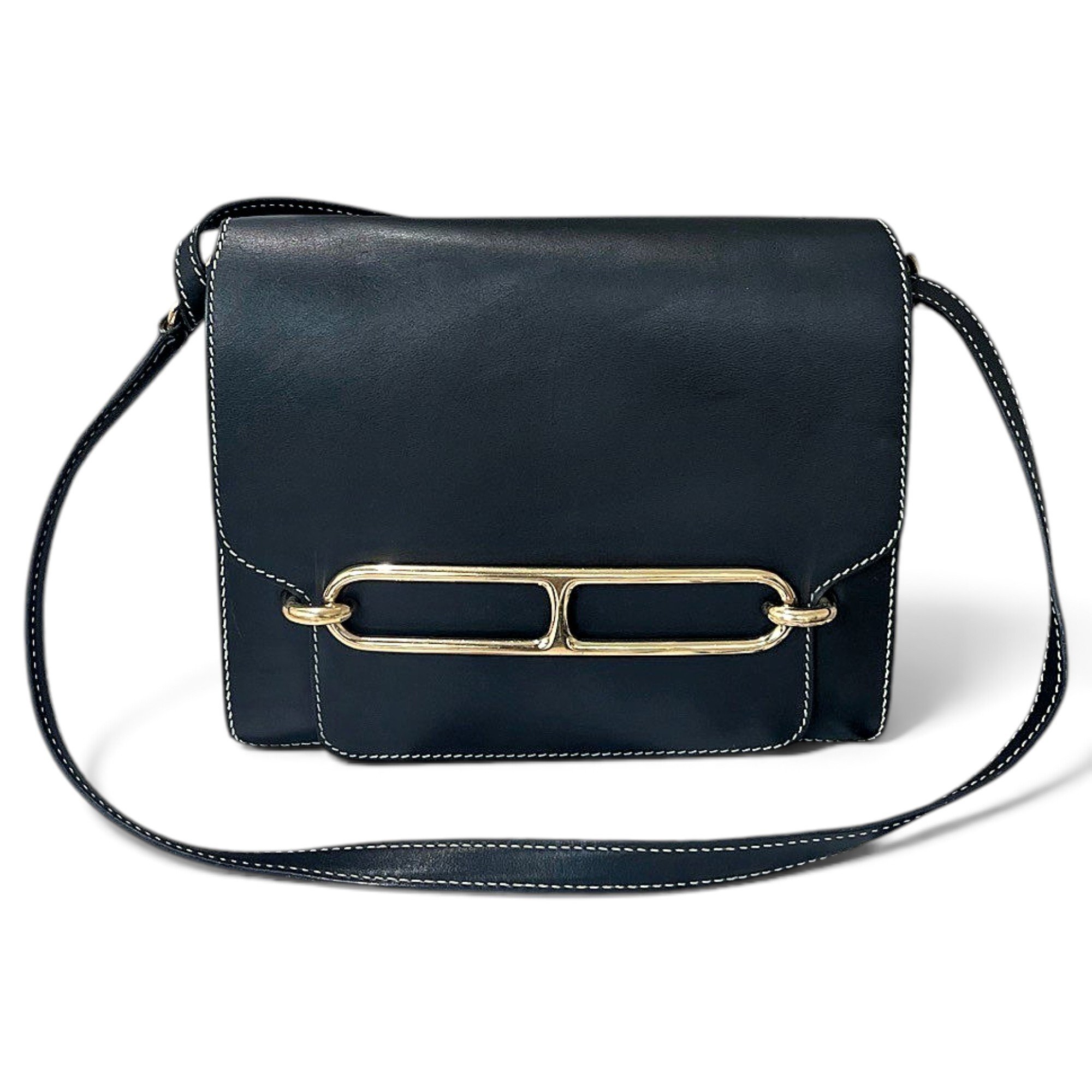 Roulis leather handbag