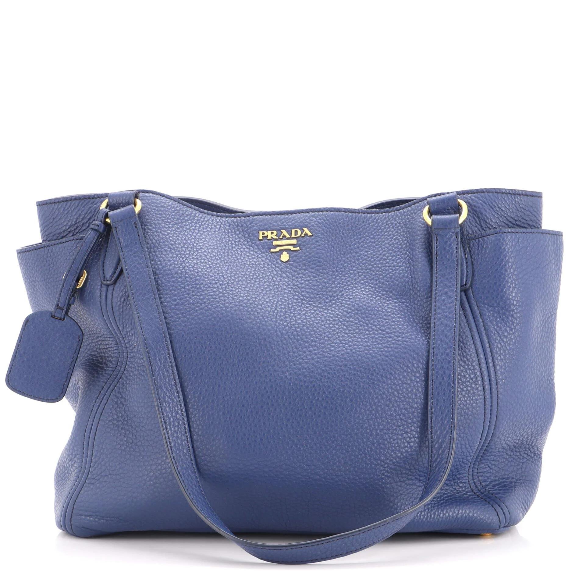 Leather tote