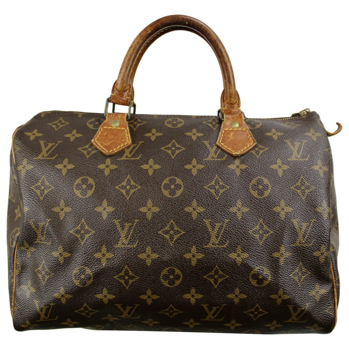 Speedy leather handbag