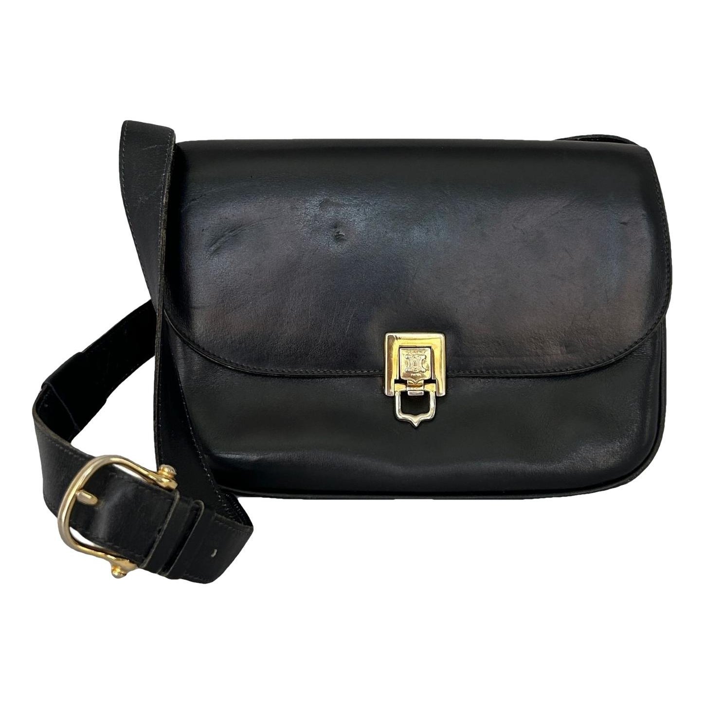 Leather crossbody bag