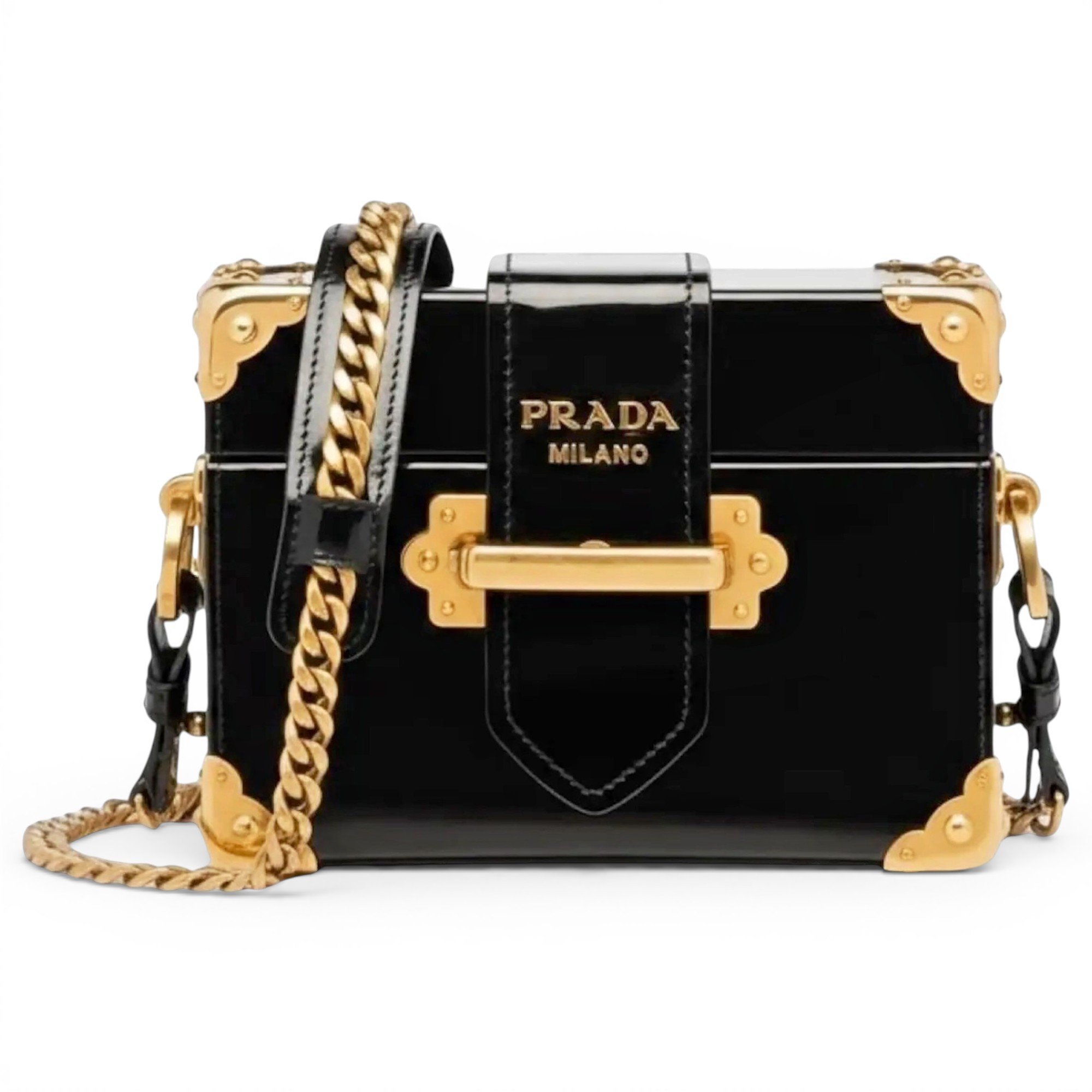 Cahier leather handbag