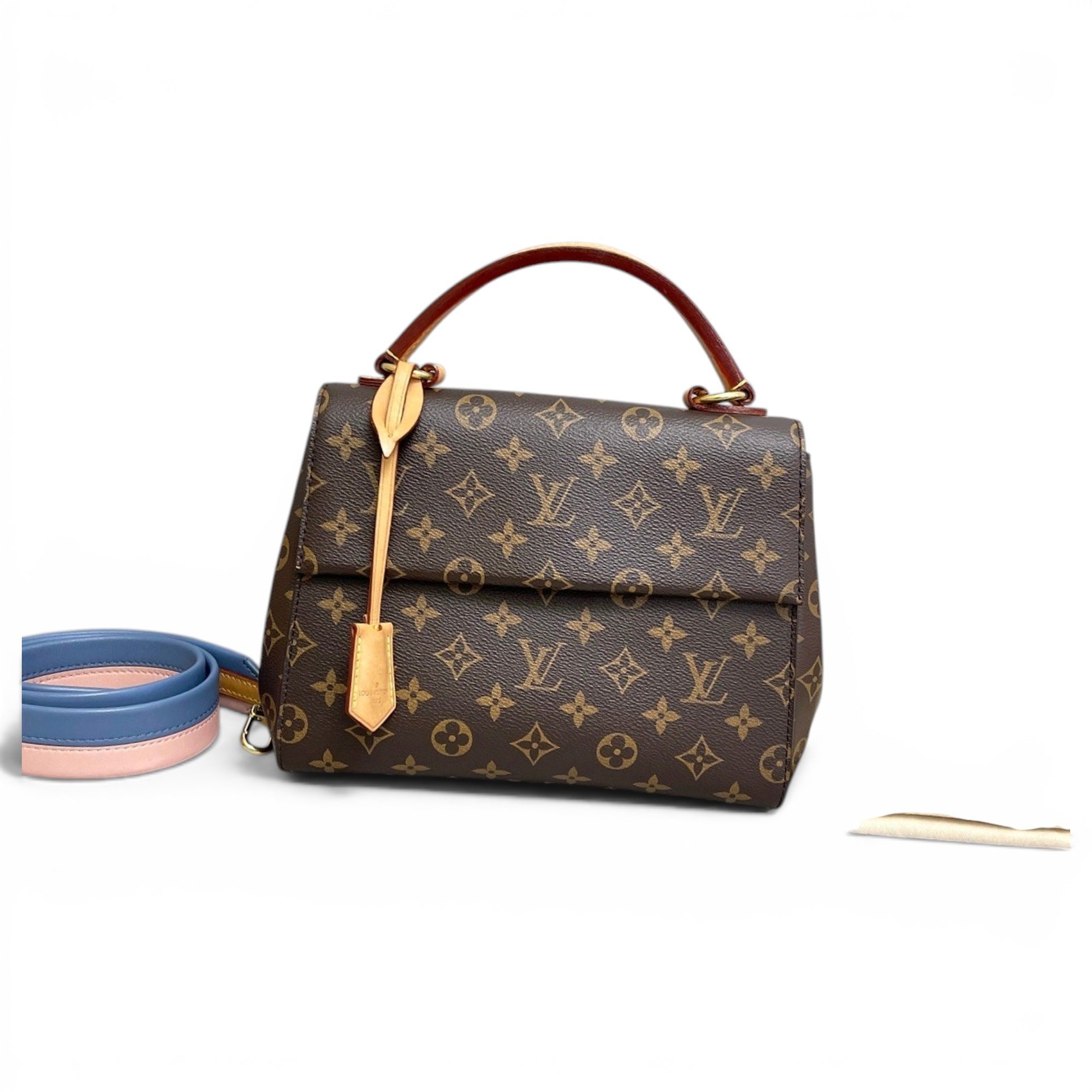 Cluny leather handbag