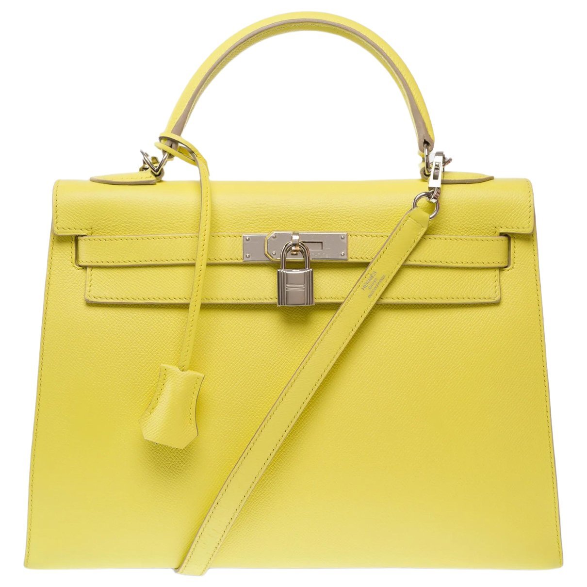 Kelly 32 leather handbag