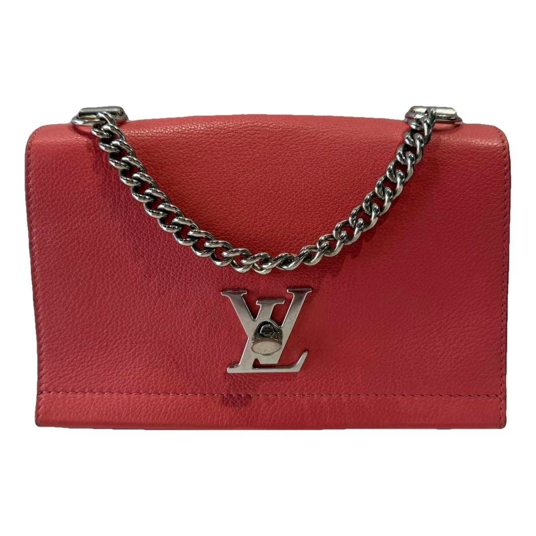 Lockme leather crossbody bag