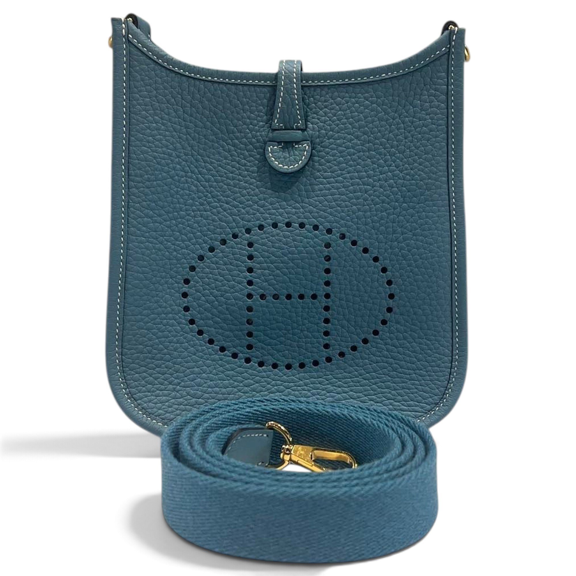Mini Evelyne leather handbag