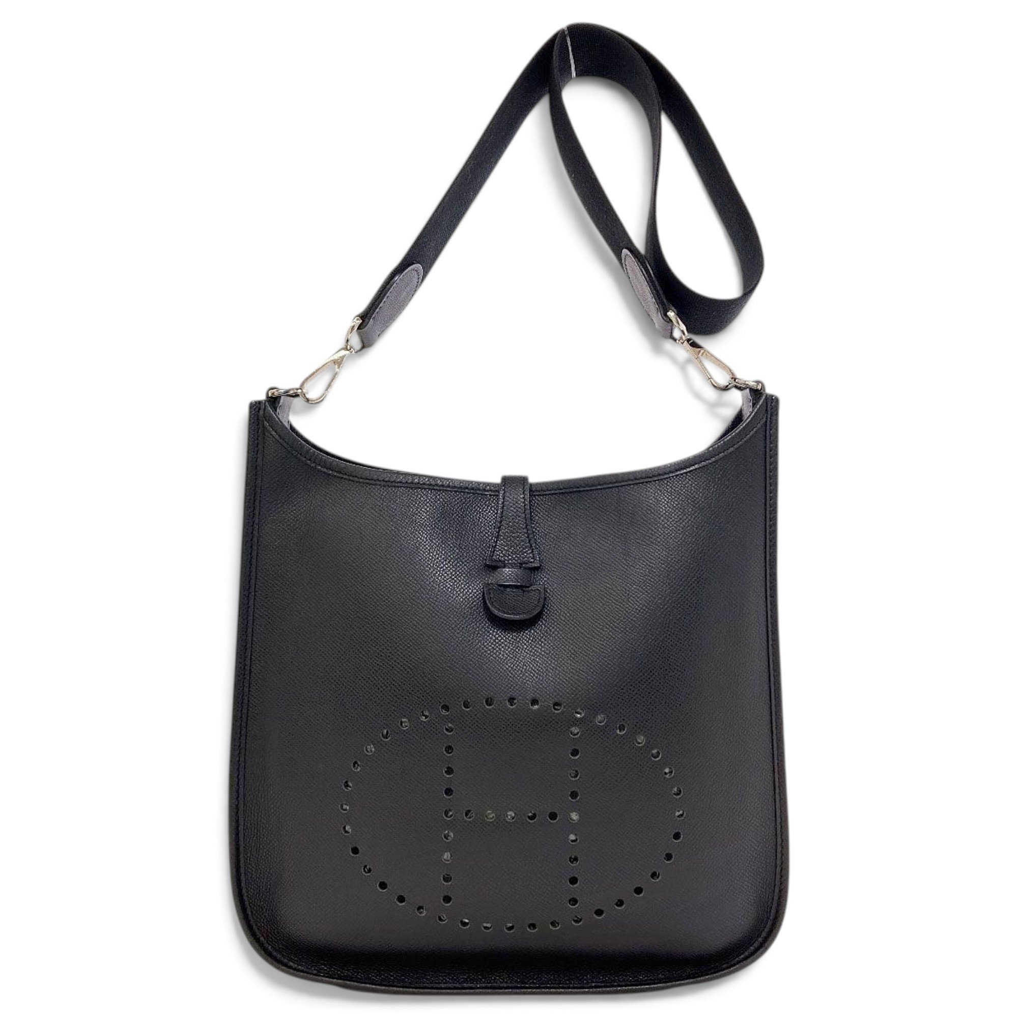 Evelyne leather handbag
