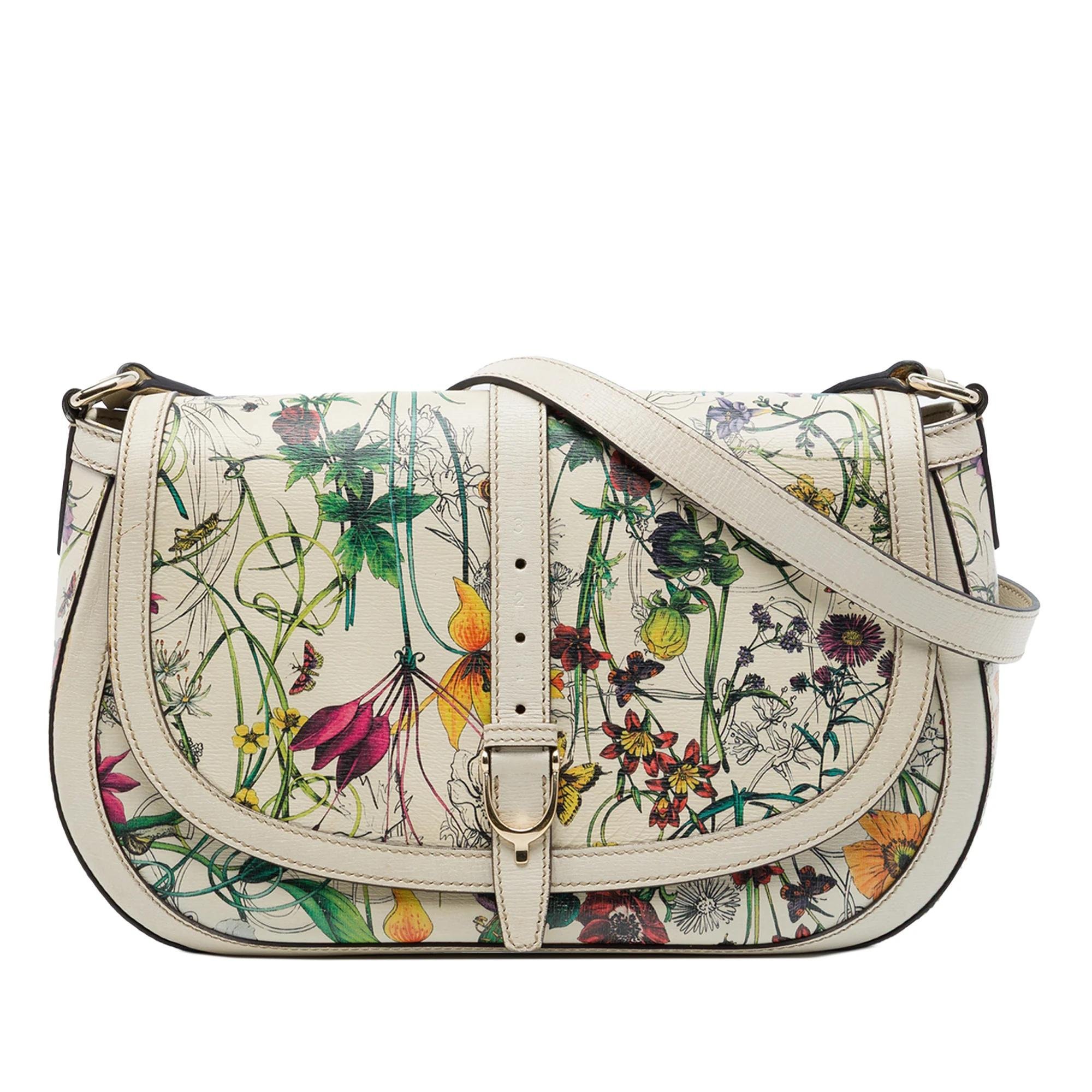 Stirrup pony-style calfskin handbag