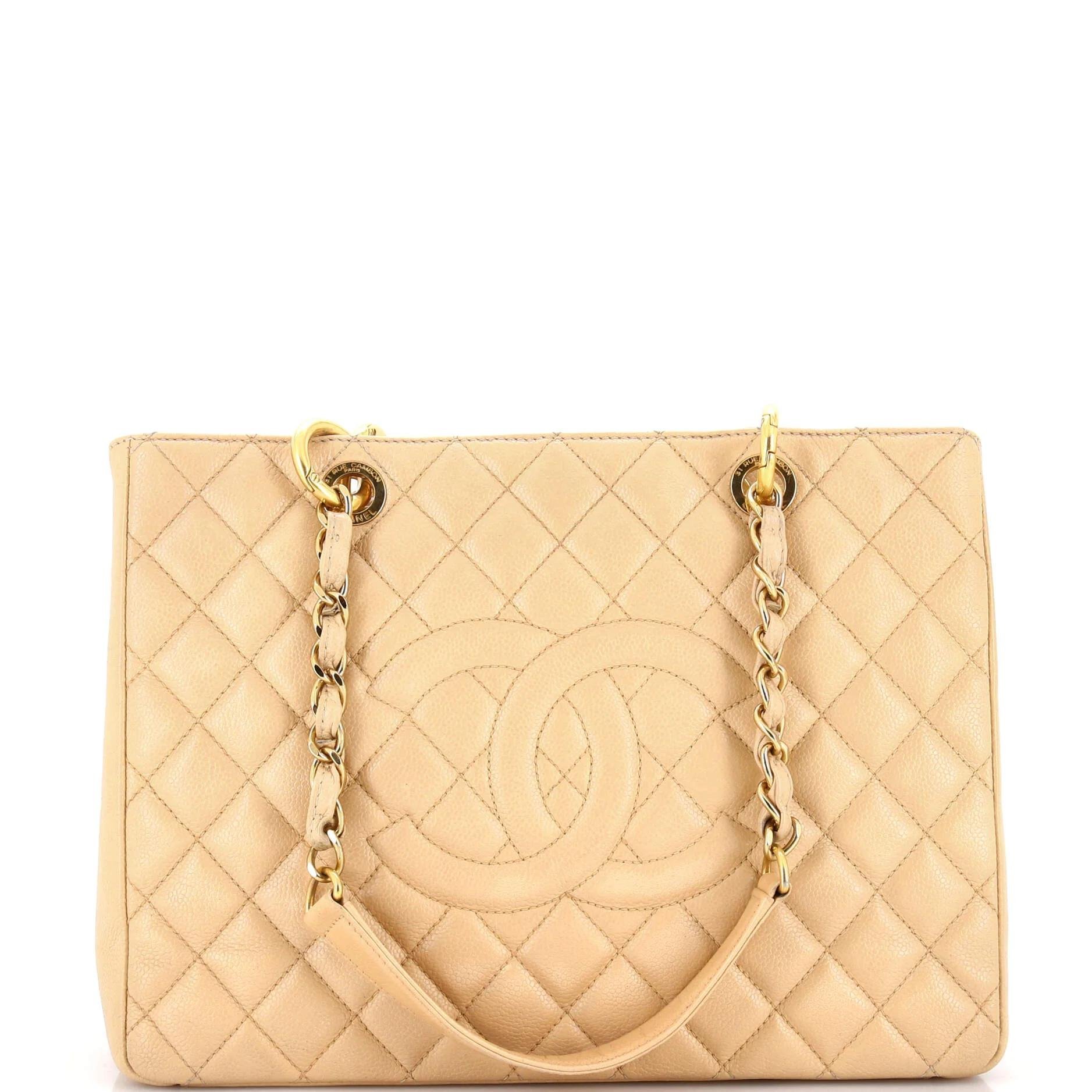 Classic CC Shopping leather tote