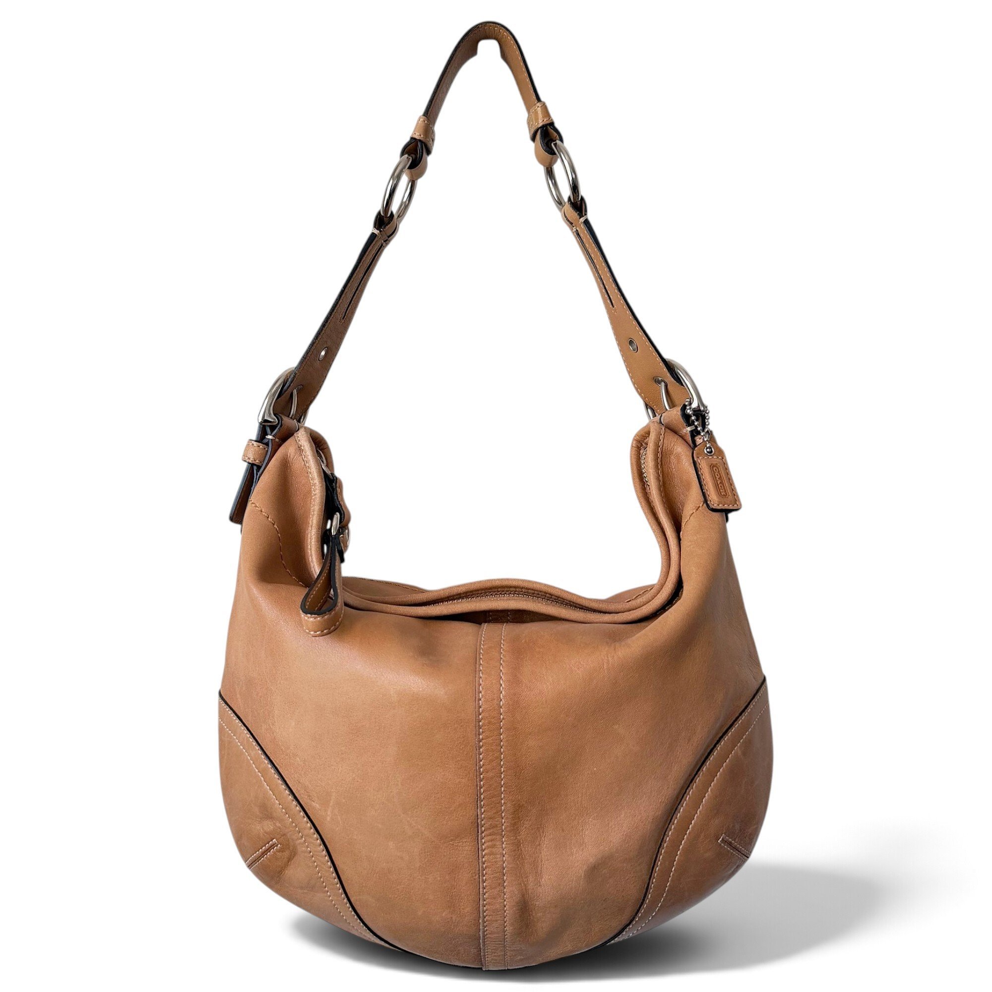 Signature Sufflette leather handbag