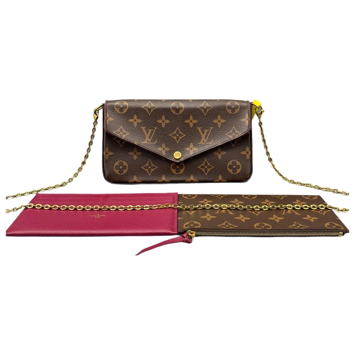 Félicie leather handbag