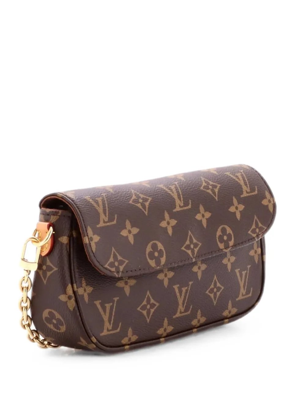 Ivy Wallet on Chain Monogram Canvas shoulder bag