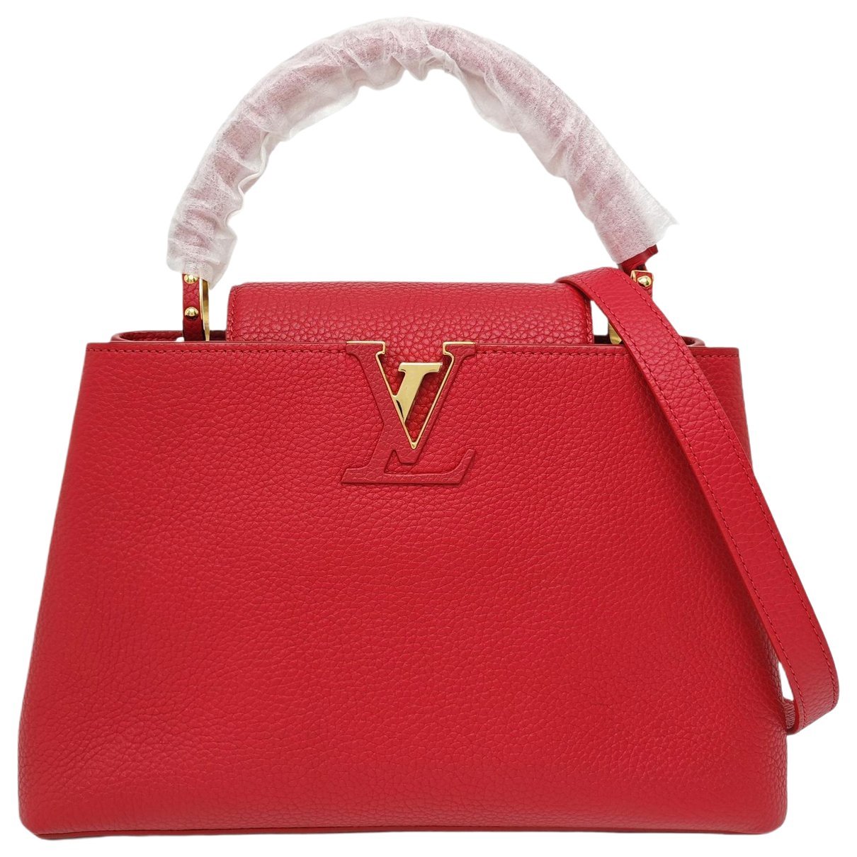 Capucines leather handbag