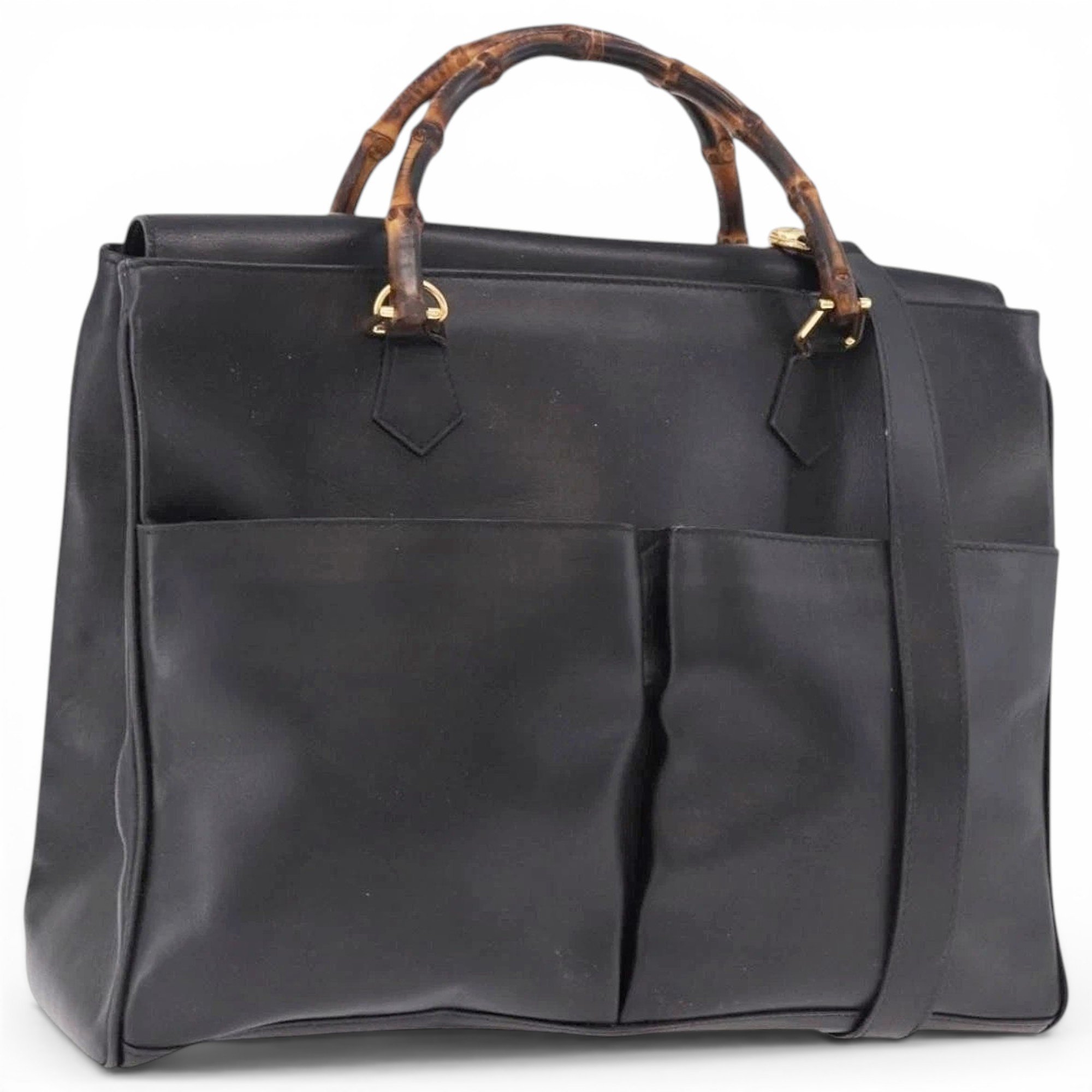 Leather handbag