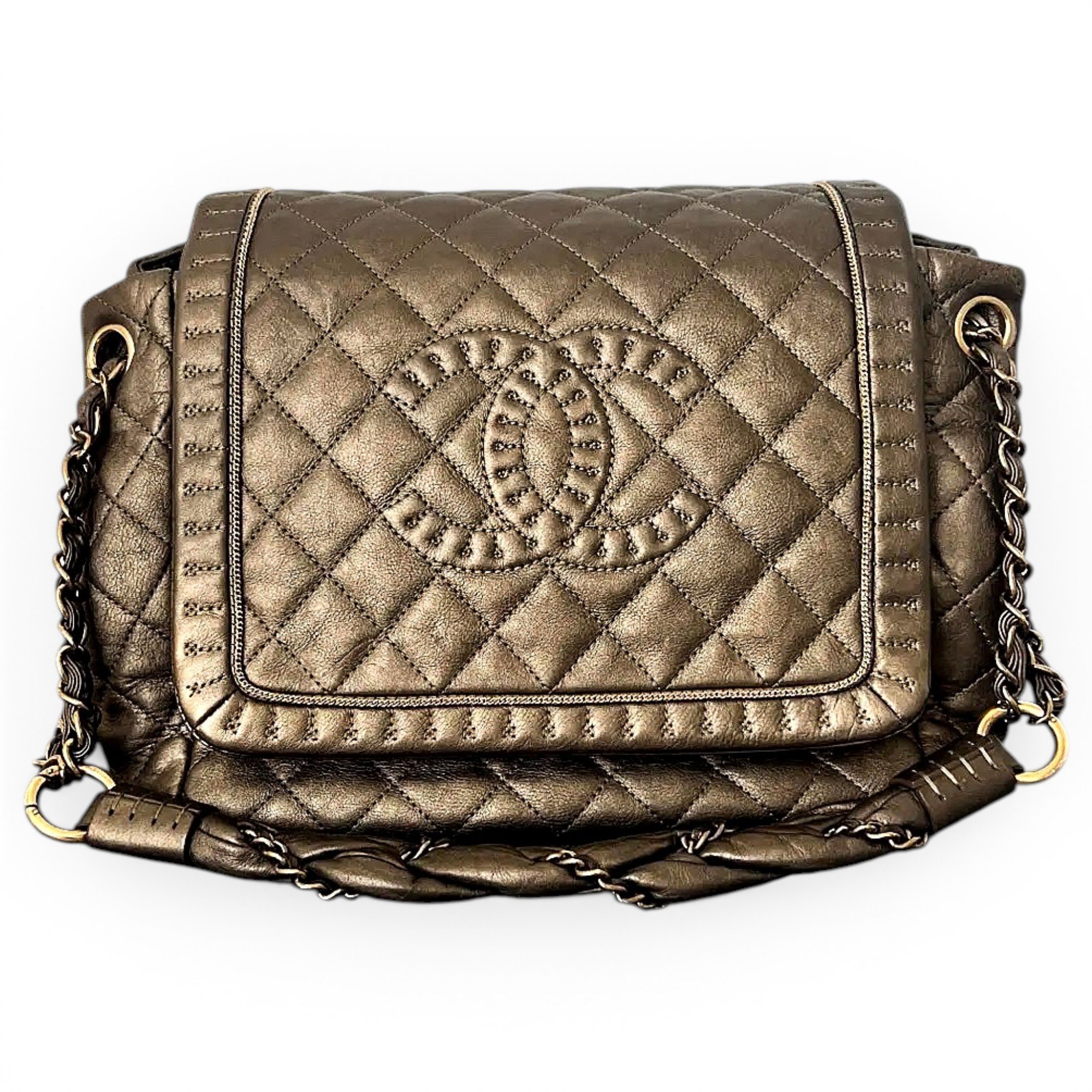 Leather handbag