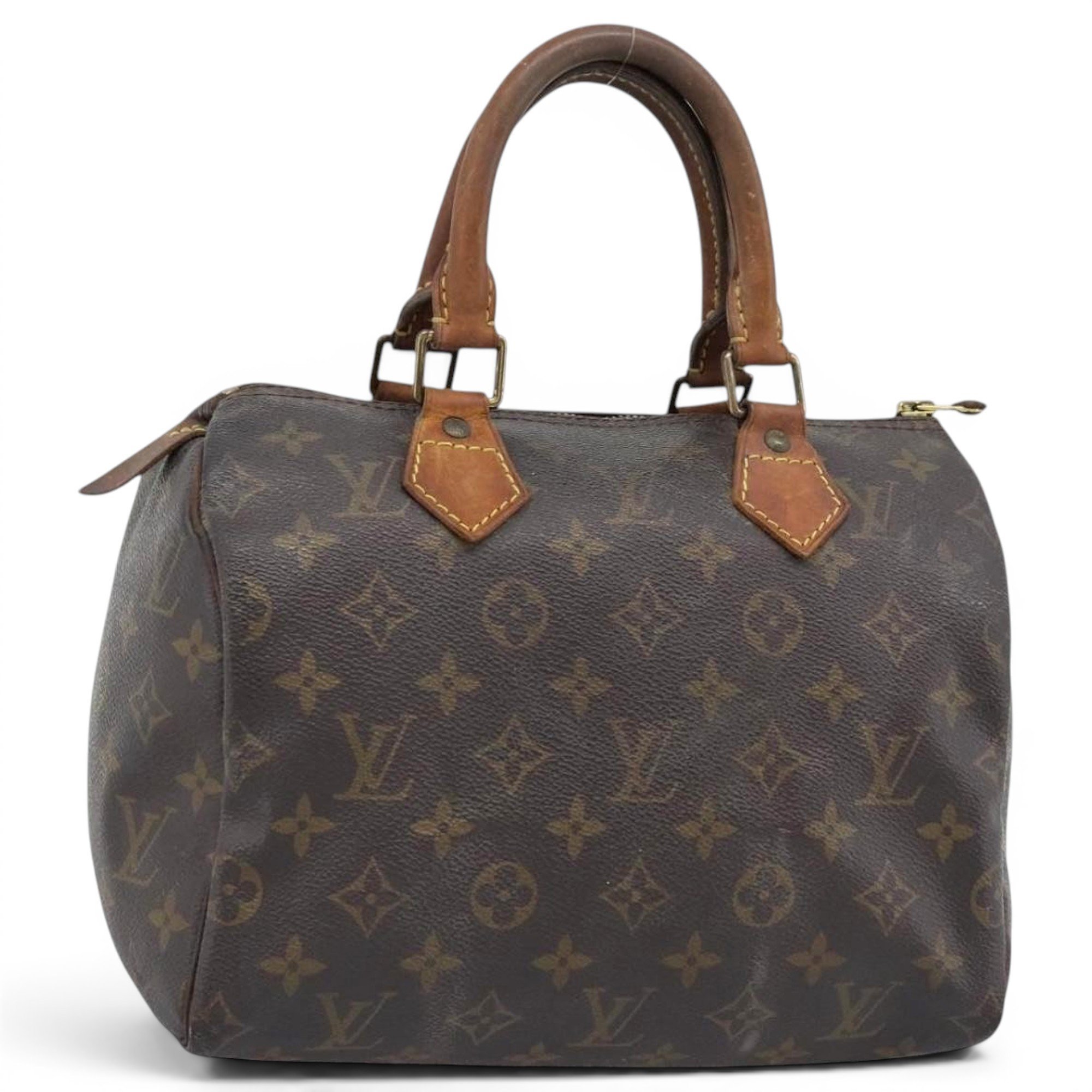 Speedy leather handbag
