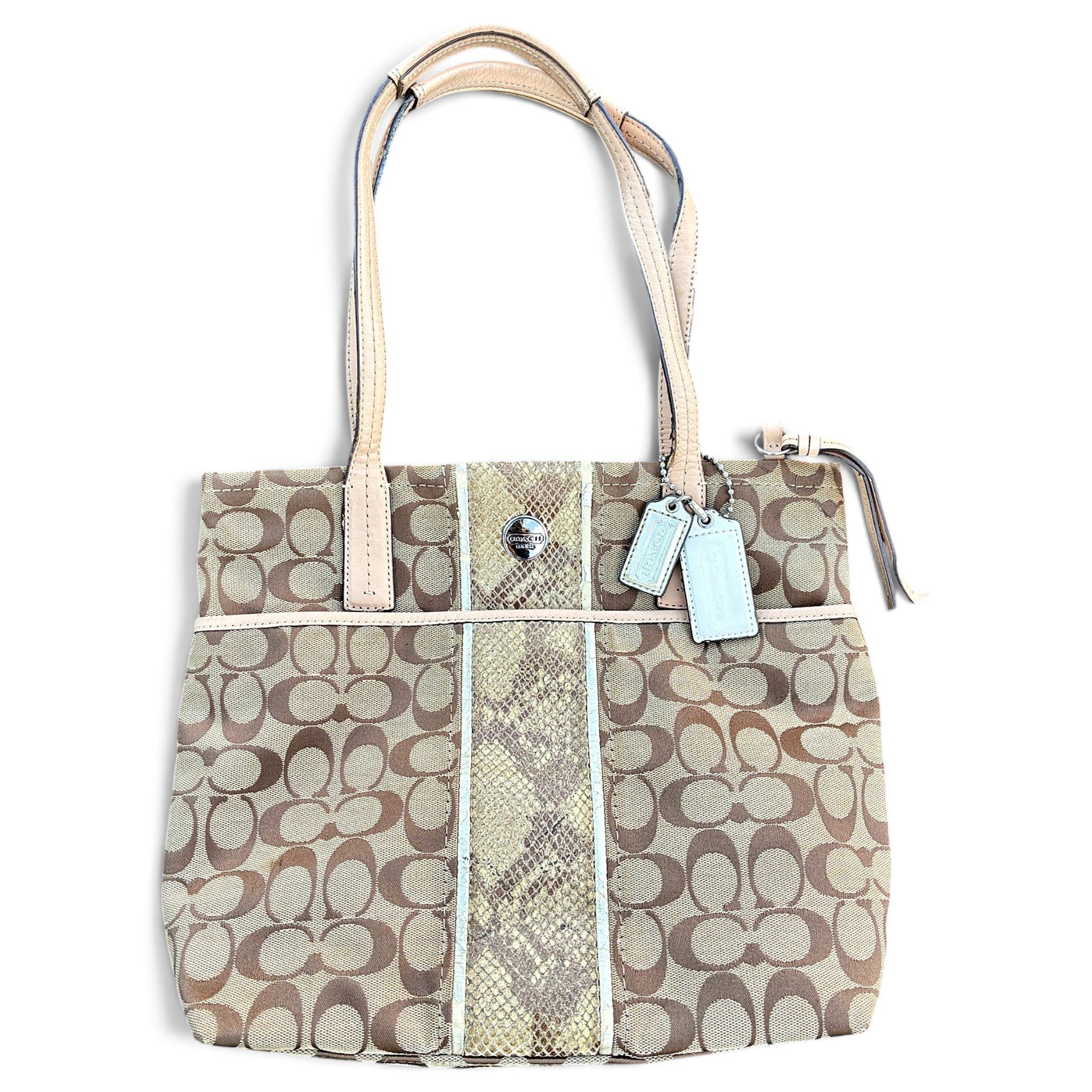 Signature Sufflette cloth handbag