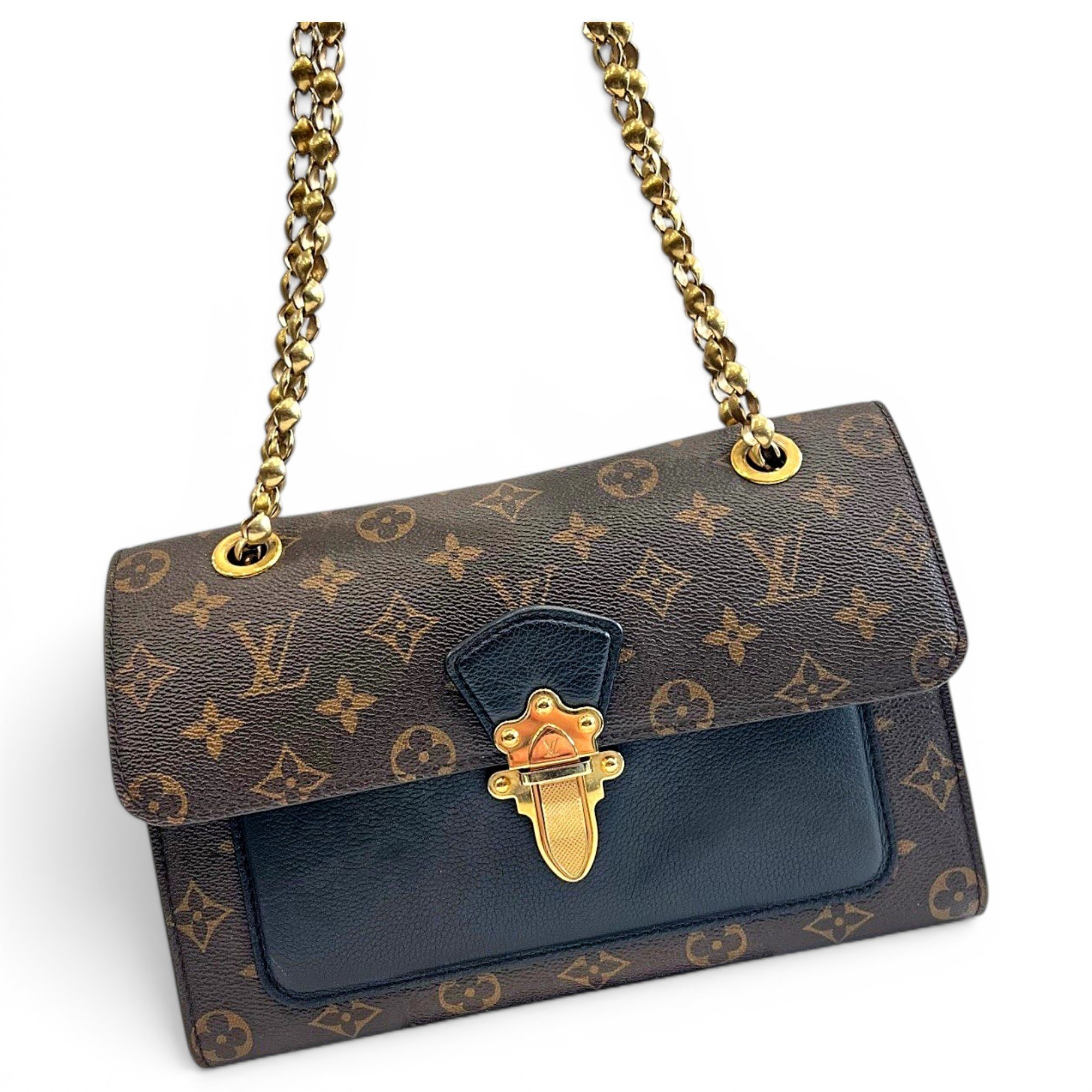 Victoire leather handbag