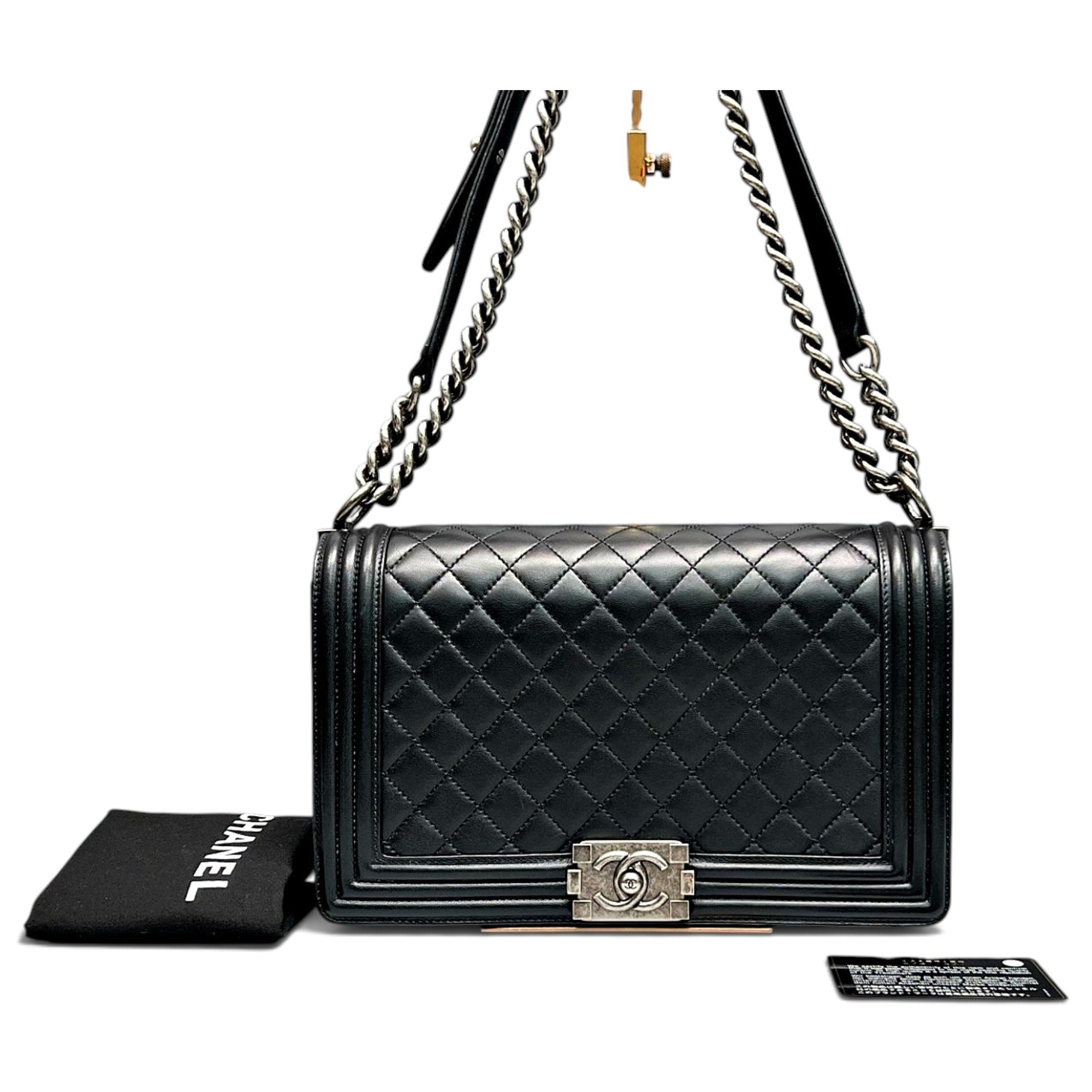 Boy leather handbag
