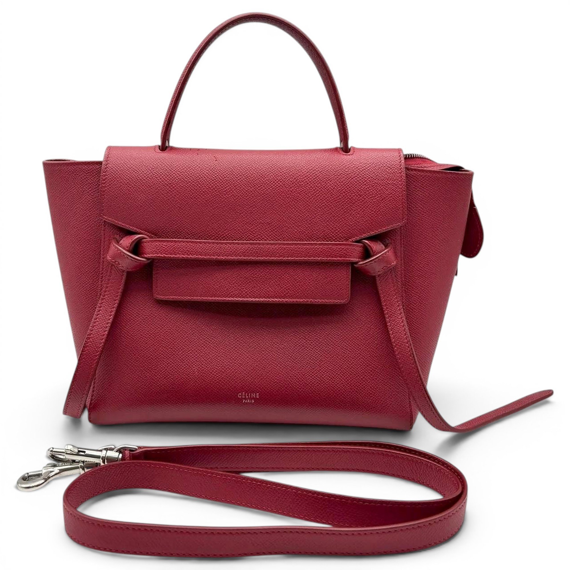 Leather mini bag