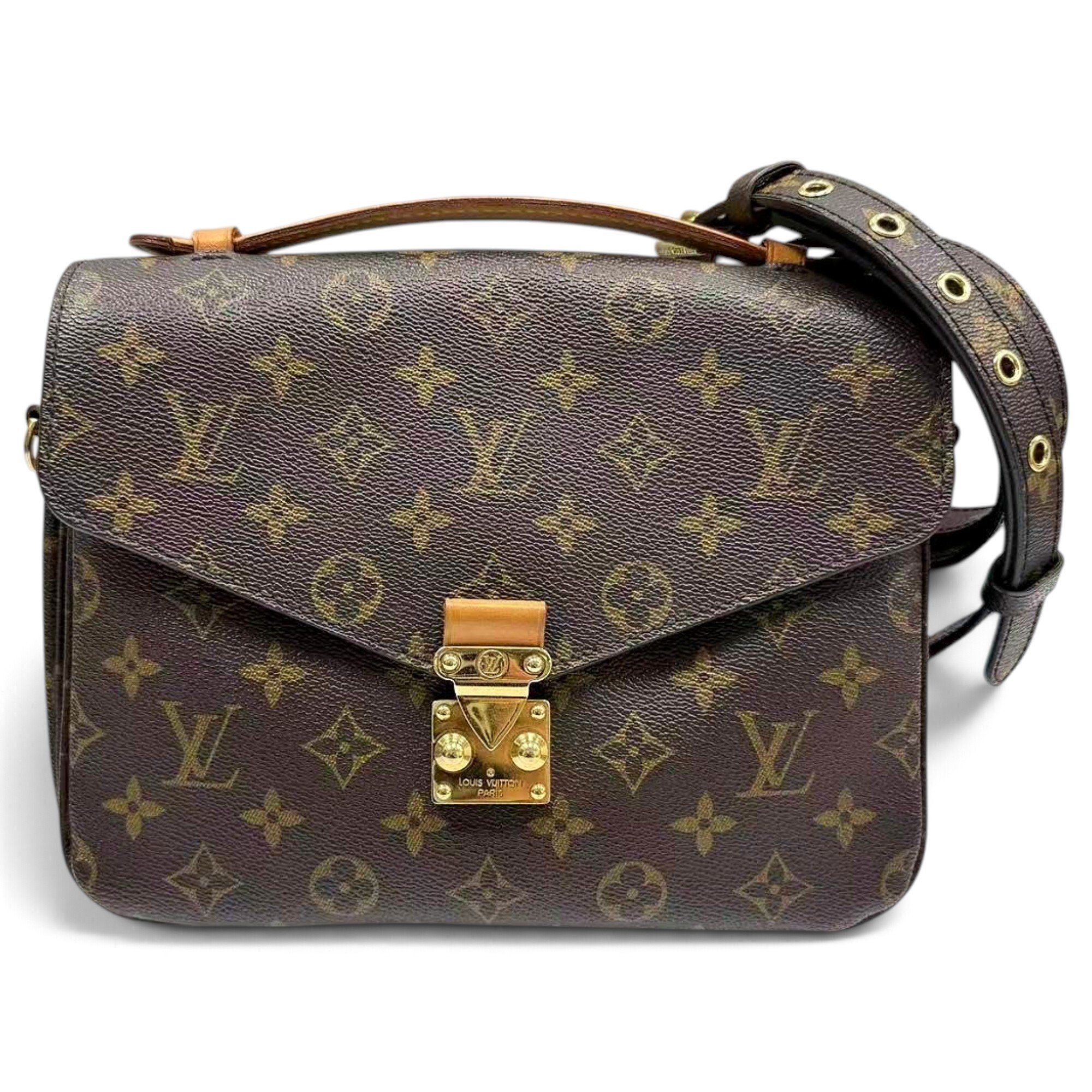 Metis leather handbag