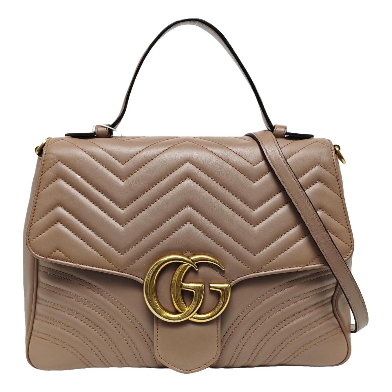 GG Marmont Flap leather handbag