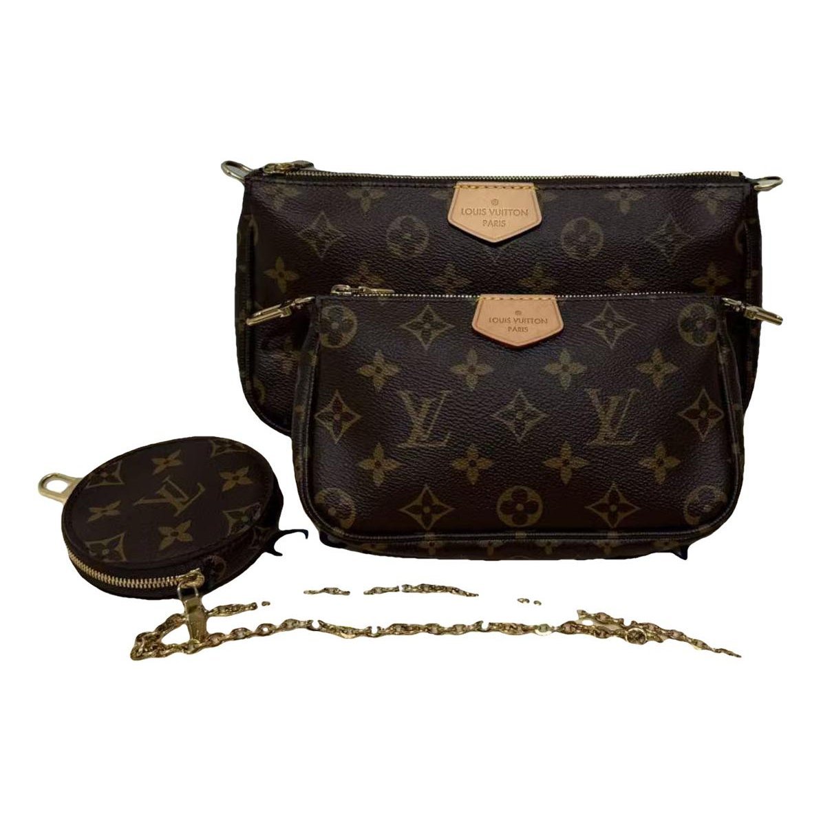 Multi Pochette Accessoires leather handbag