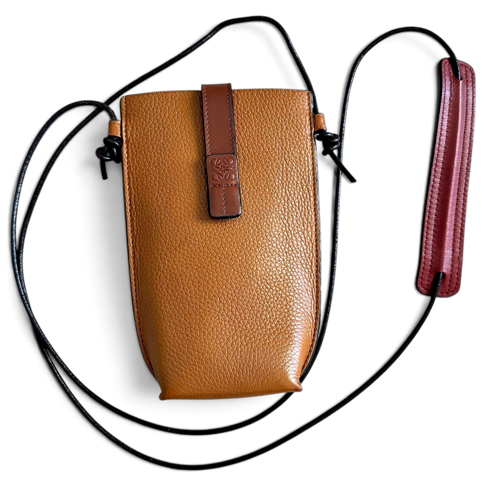 Gate Pocket leather crossbody bag