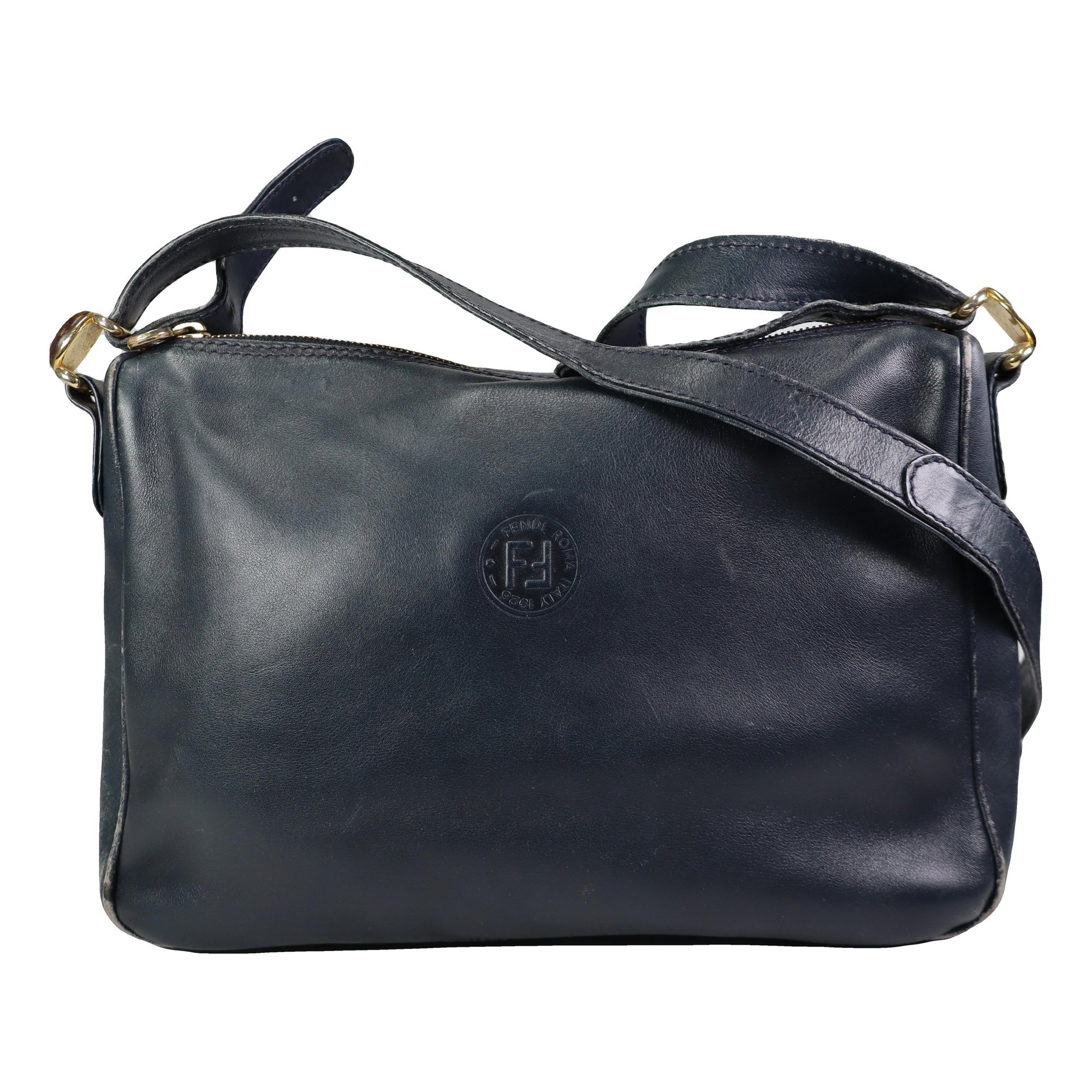 Leather crossbody bag